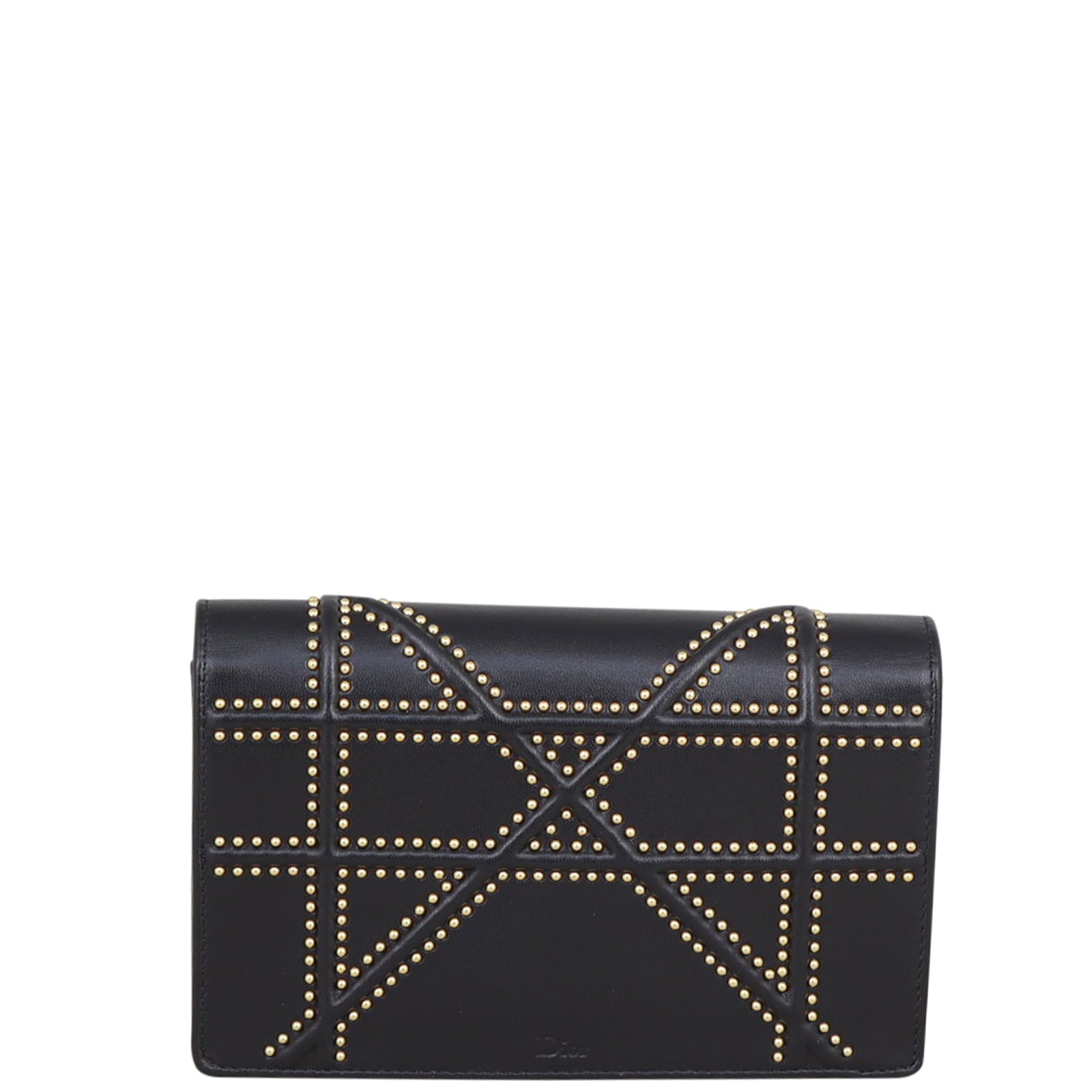 Dior Diorama Wallet on Chain Back