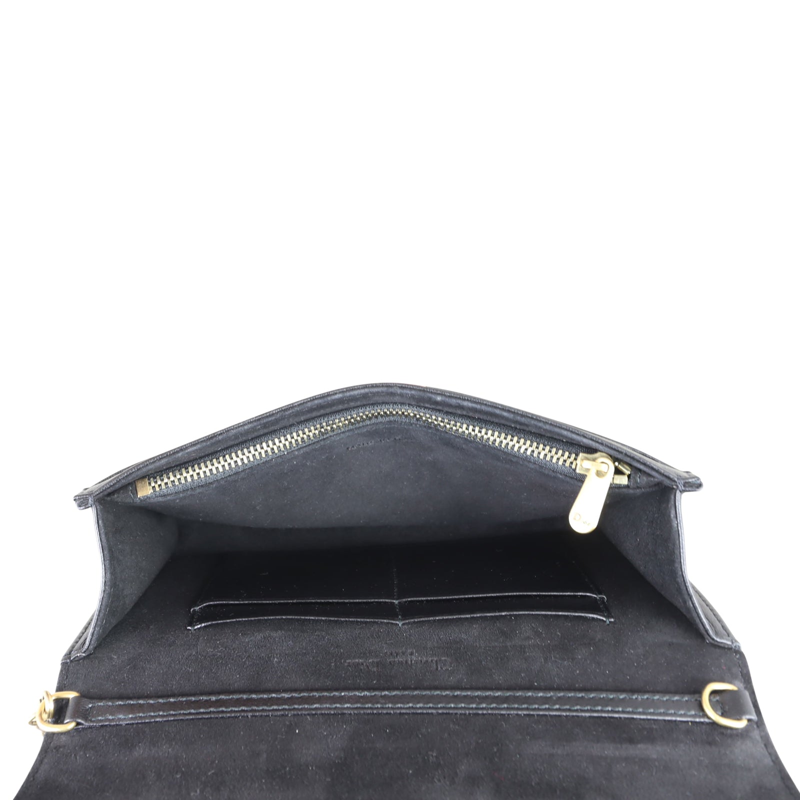 Dior Diorama Wallet on Chain Whole interior