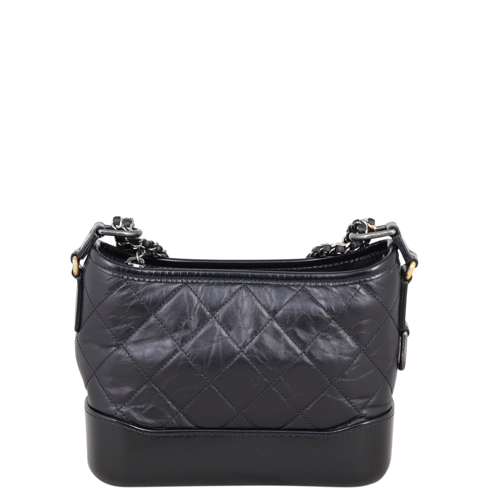 Chanel Gabrielle Quilted Hobo Small Back