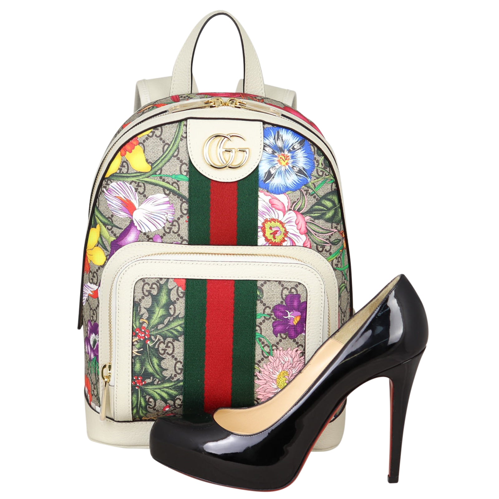 Gucci GG Flora Backpack Shoe