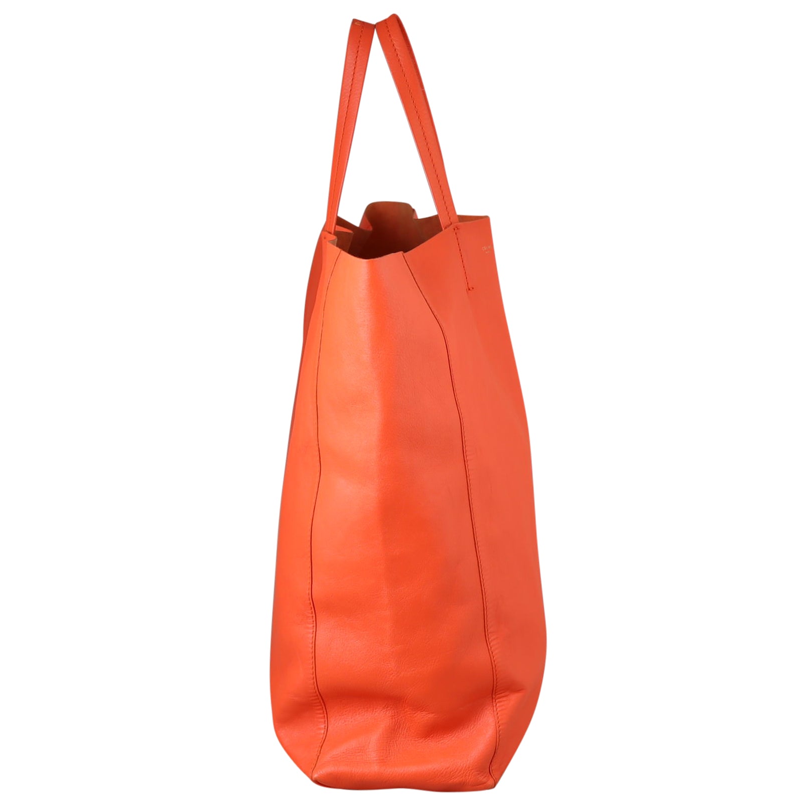 Celine Vertical Cabas Tote Side