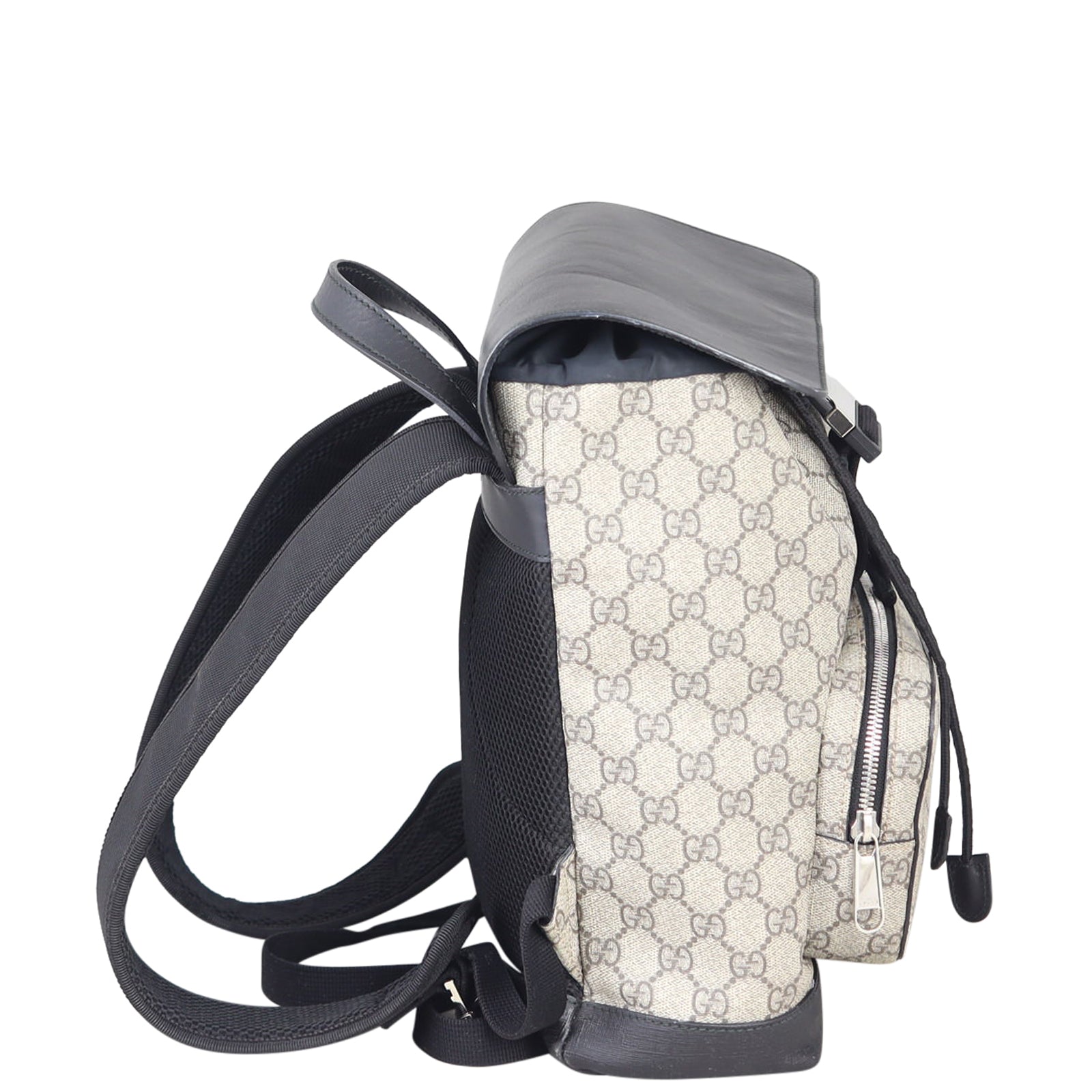 Gucci GG Supreme Backpack Side