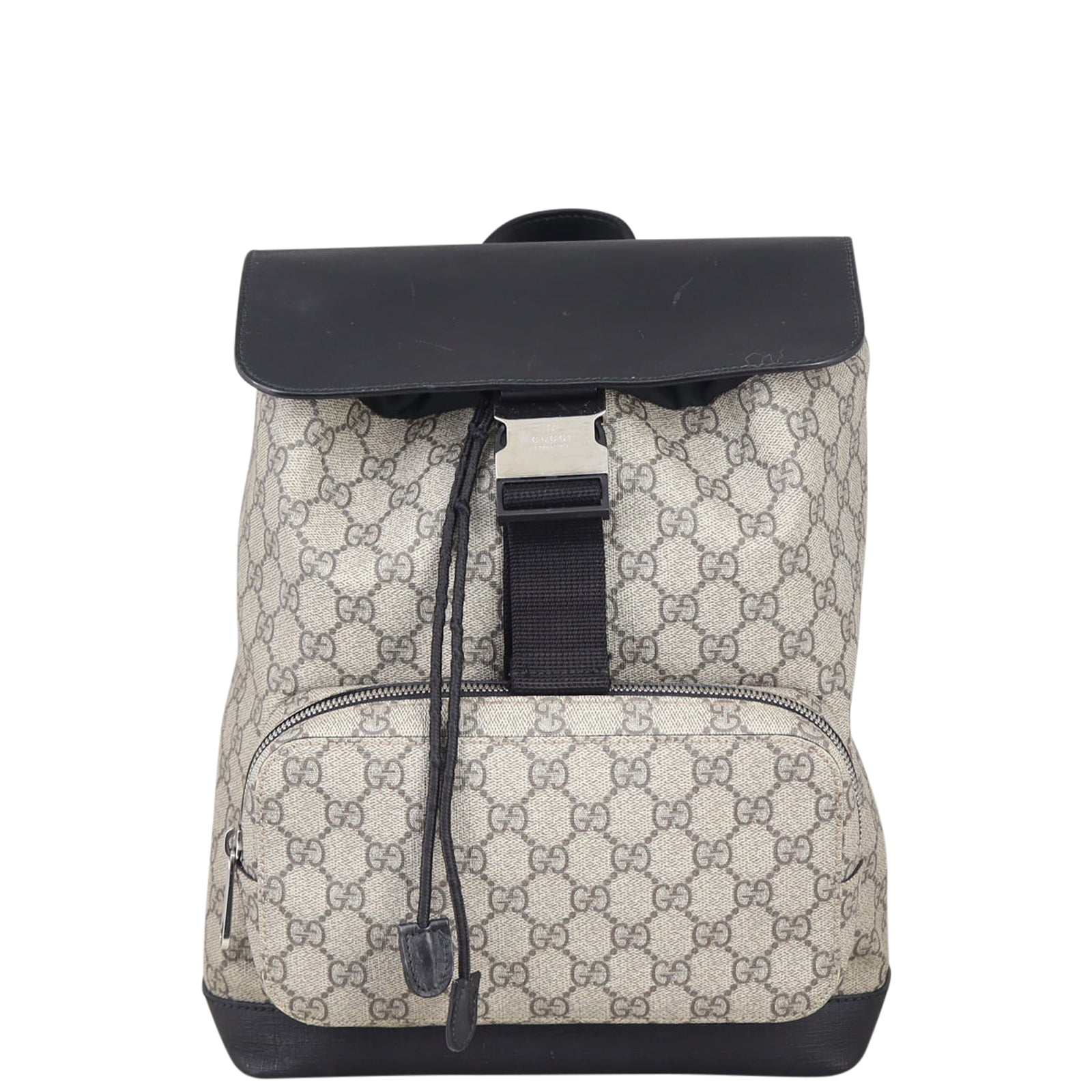 Gucci GG Supreme Backpack Front