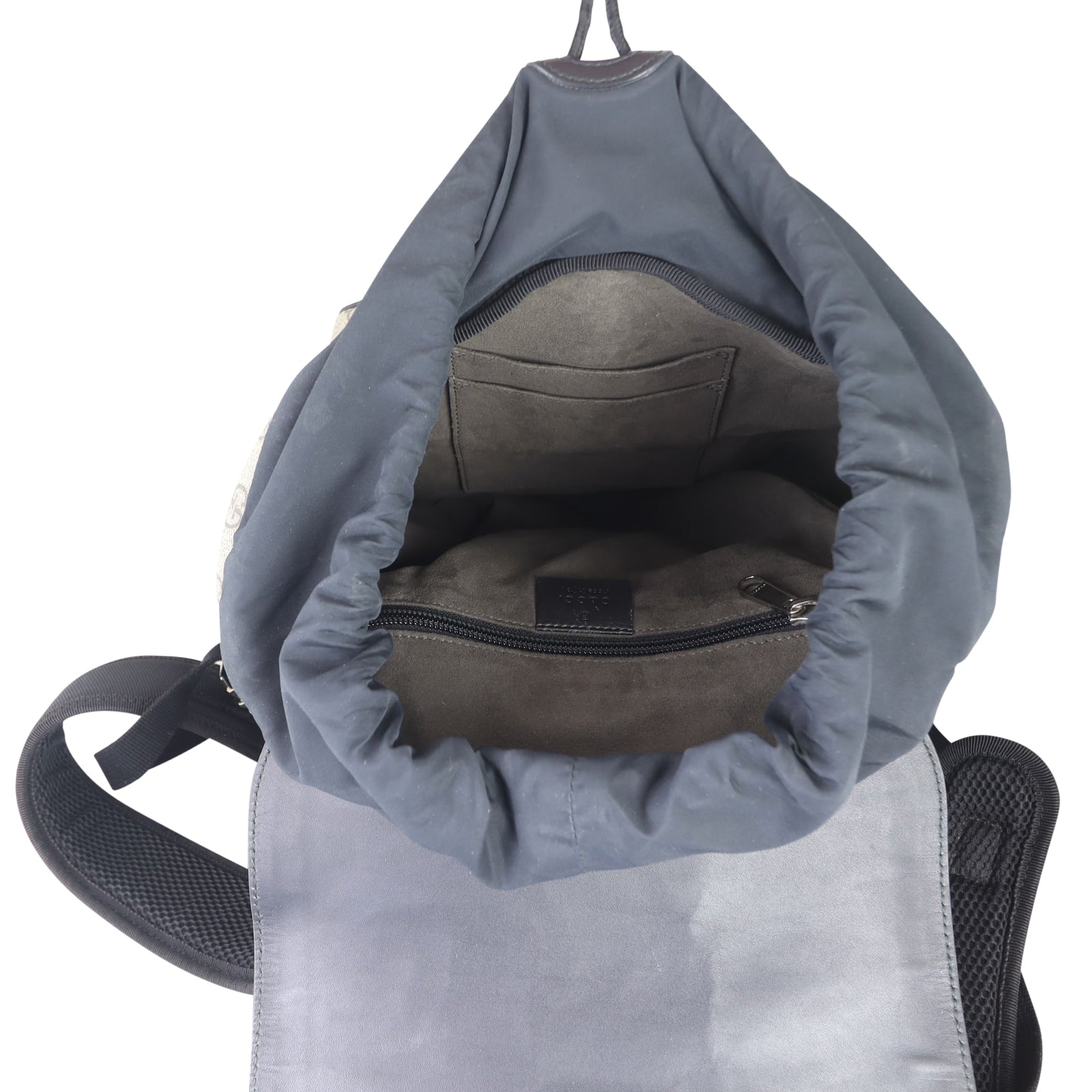 Gucci GG Supreme Backpack Whole interior