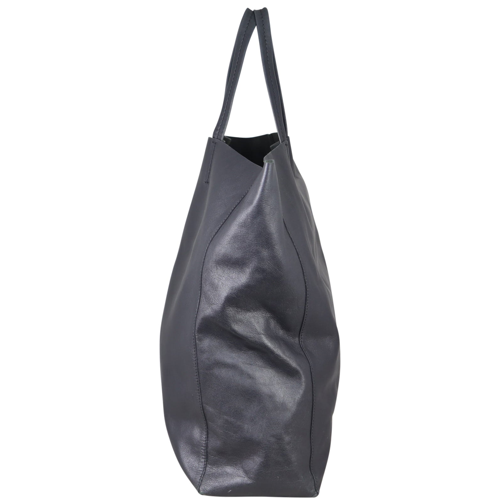 Celine Vertical Cabas Tote Side