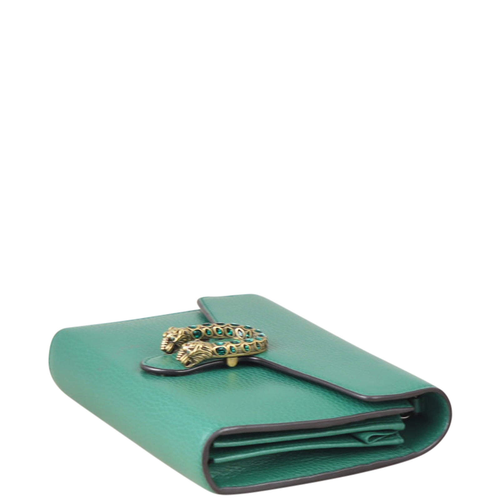 Gucci Dionysus Mini Leather Chain Wallet Corner