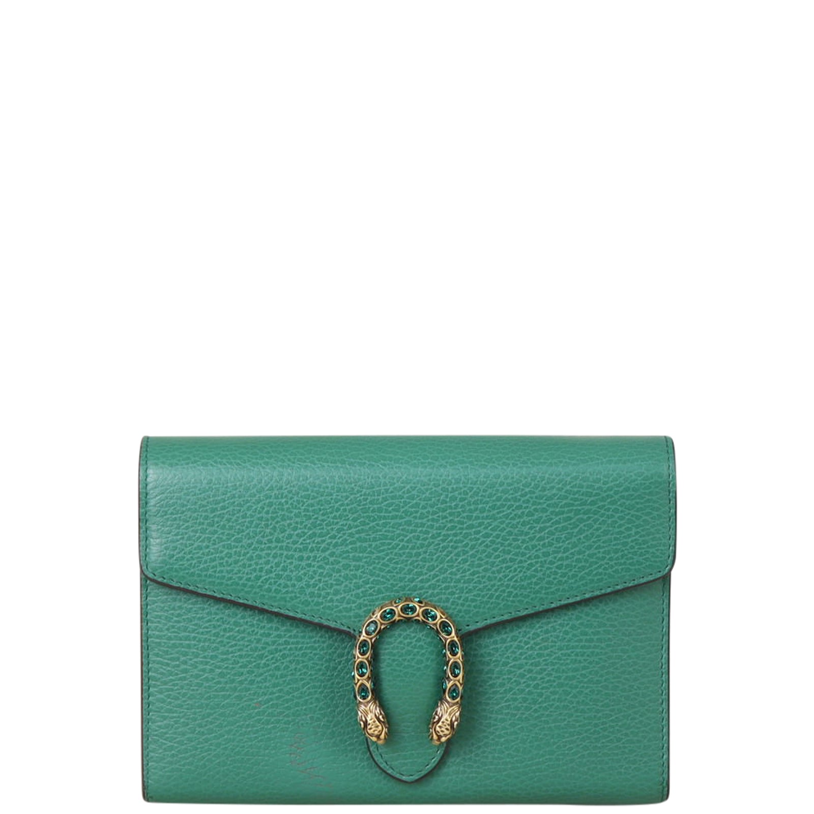 Gucci Dionysus Mini Leather Chain Wallet Front