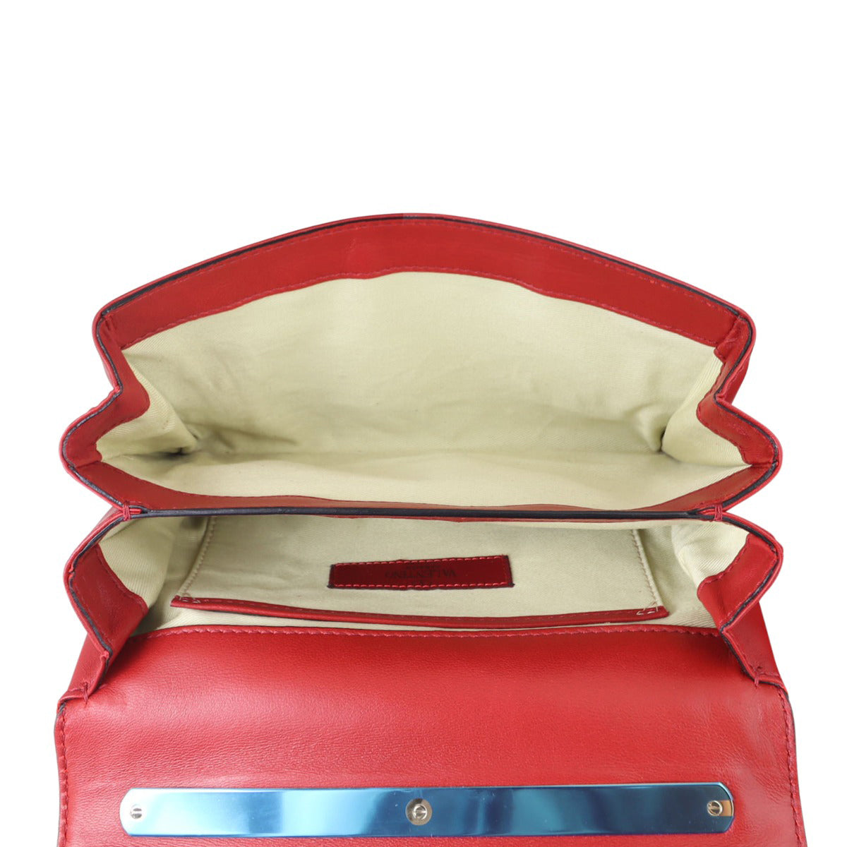 Valentino Va Va Voom Crossbody Bag (red) Whole interior