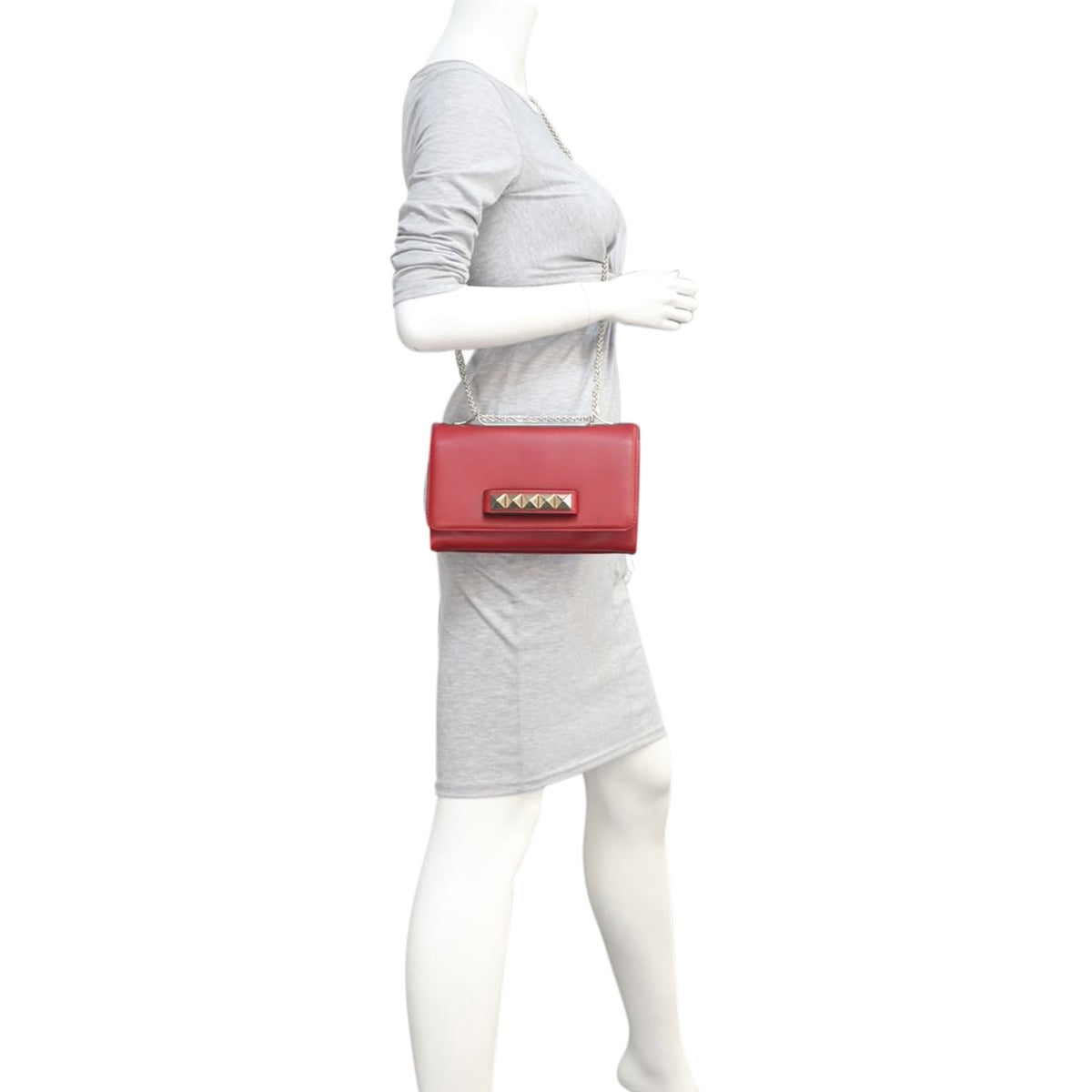 Valentino Va Va Voom Crossbody Bag (red) Mannequin
