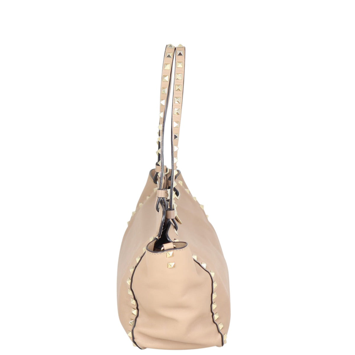 Valentino Rockstud Tote Small Side
