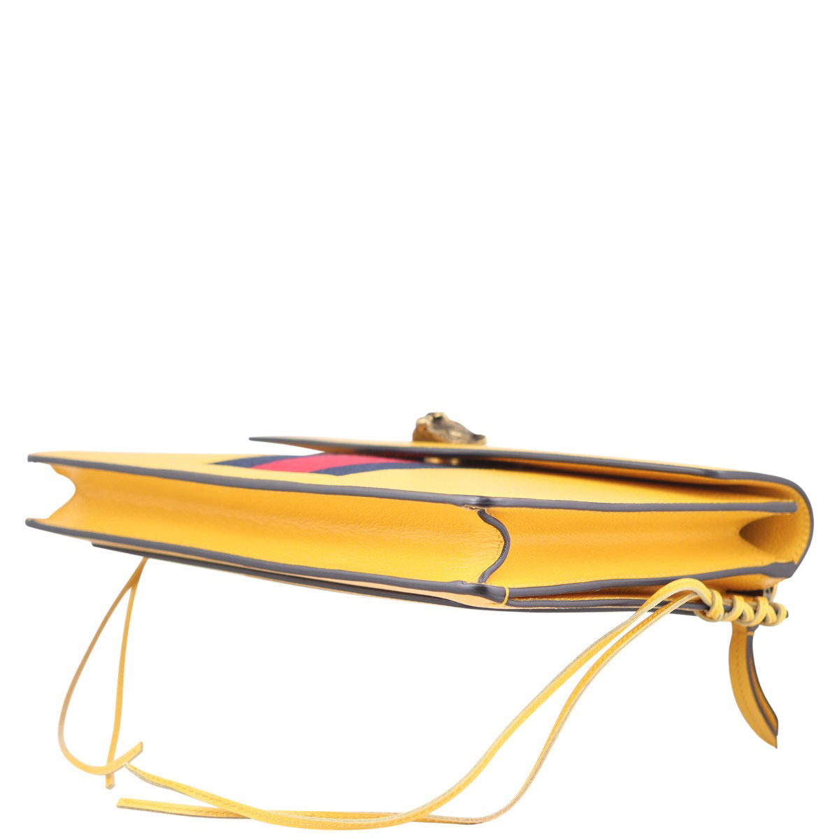 Gucci Animalier Web Leather Chain Shoulder Bag