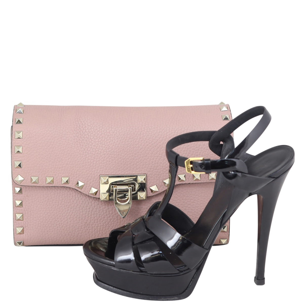 Valentino Rockstud Small Crossbody Shoe
