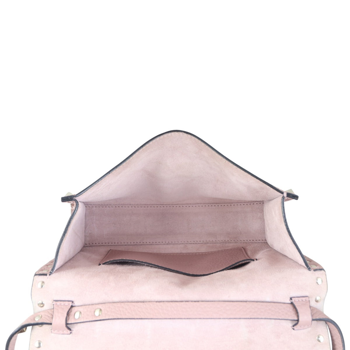 Valentino Rockstud Small Crossbody Whole interior
