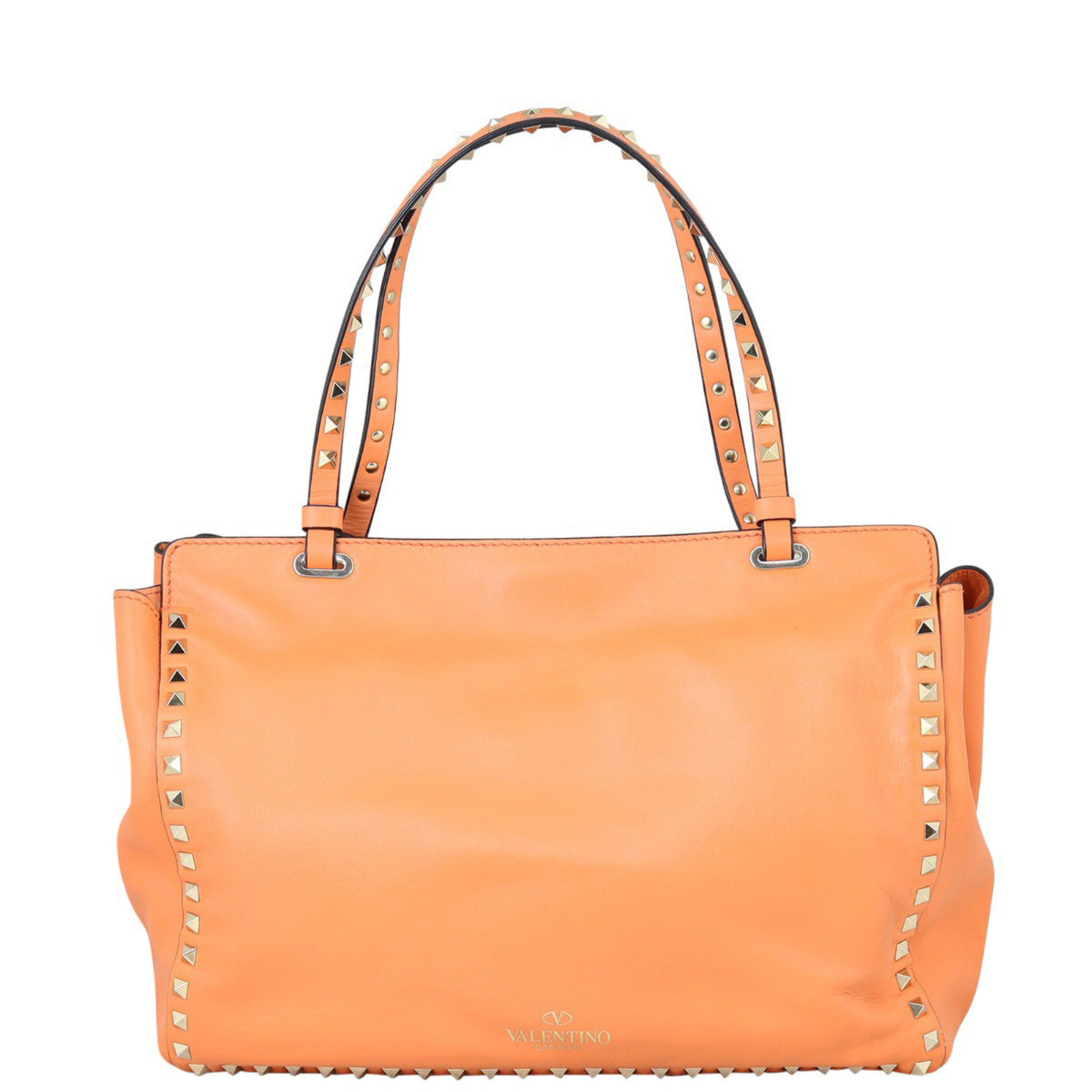 Valentino Rockstud Tote Medium Back
