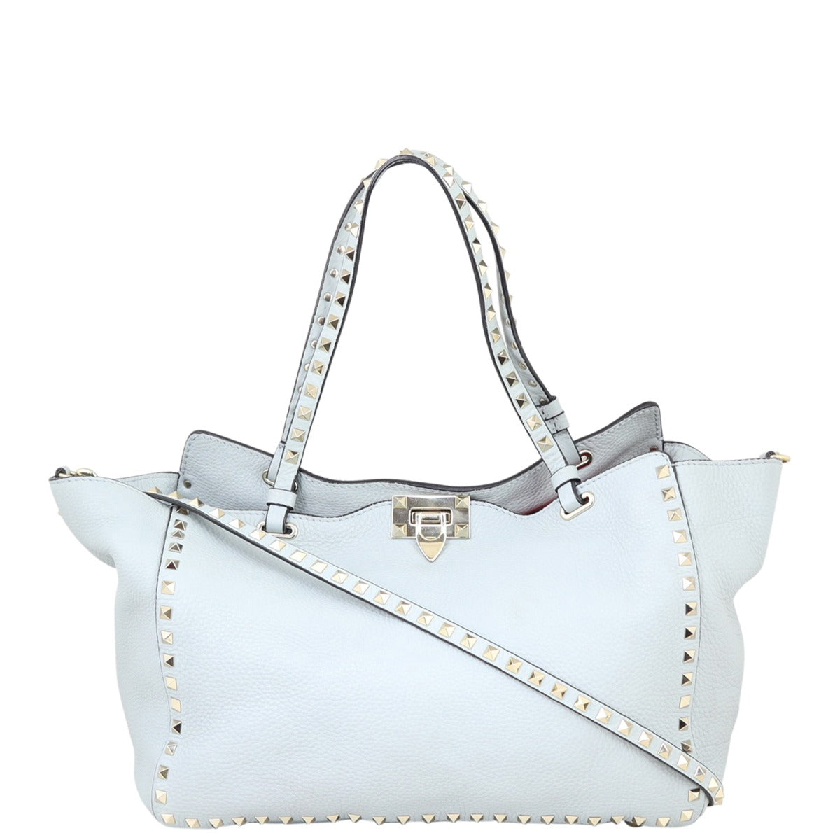 Valentino Rockstud Medium Tote Front
