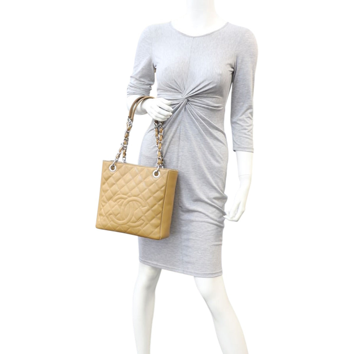 Chanel Petite Shopping Tote Mannequin
