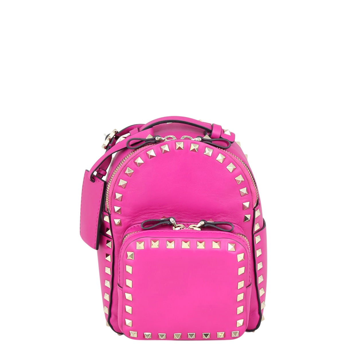 Valentino Rockstud Mini Backpack Front
