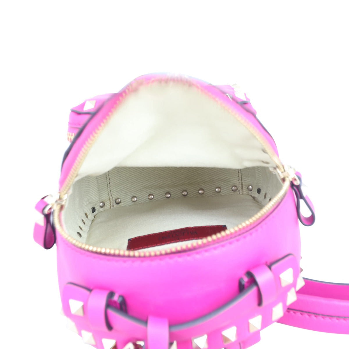 Valentino Rockstud Mini Backpack Whole interior
