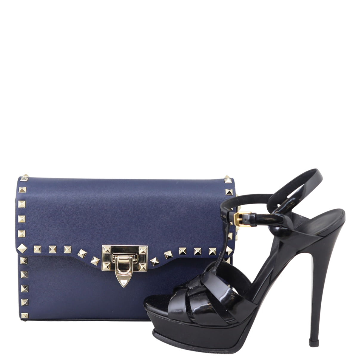 Valentino Rockstud Small Crossbody Shoe
