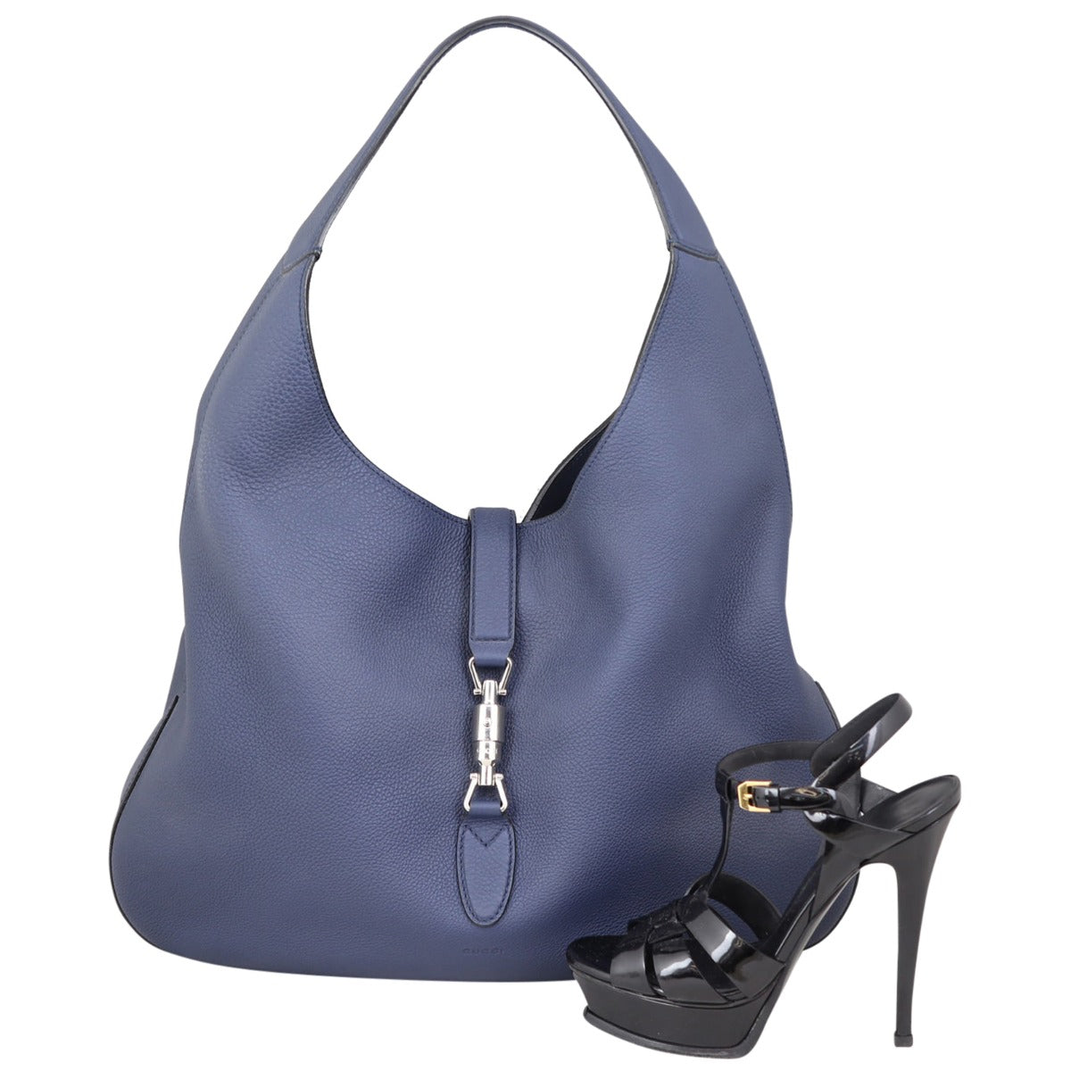 Gucci Jackie Soft Leather Hobo Shoe
