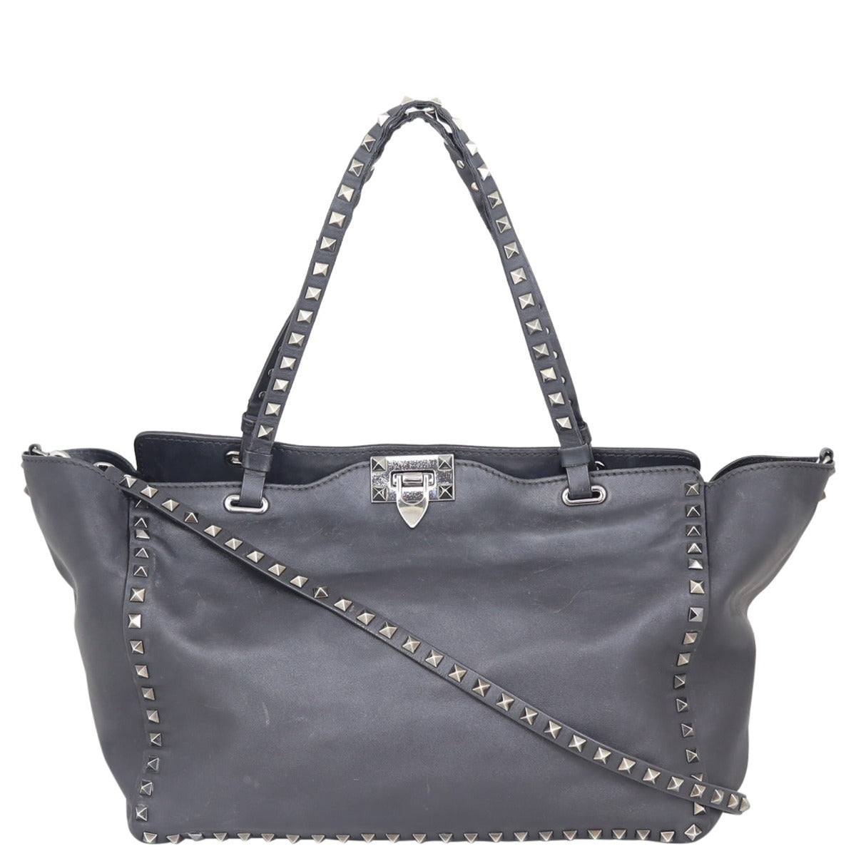 Valentino Rockstud Tote Medium Front
