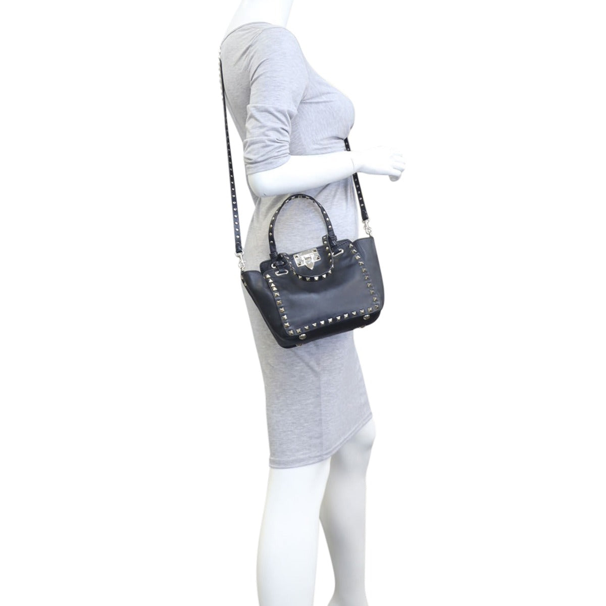 Valentino Rockstud Mini Tote Mannequin
