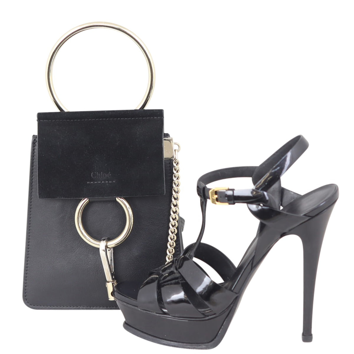 Chloe Faye Mini Bracelet Bag Shoe
