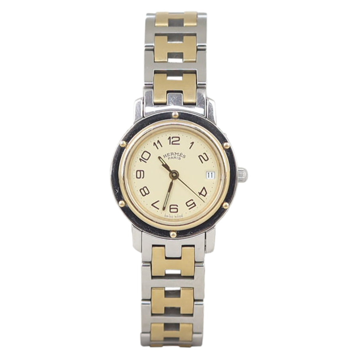 Hermes Clipper Watch Front
