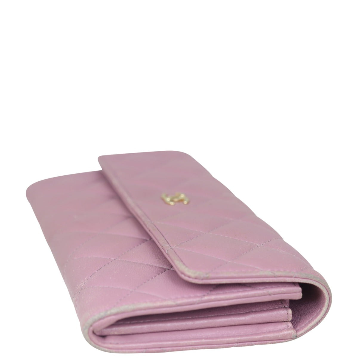 Chanel Classic Flap Long Wallet Back Corner
