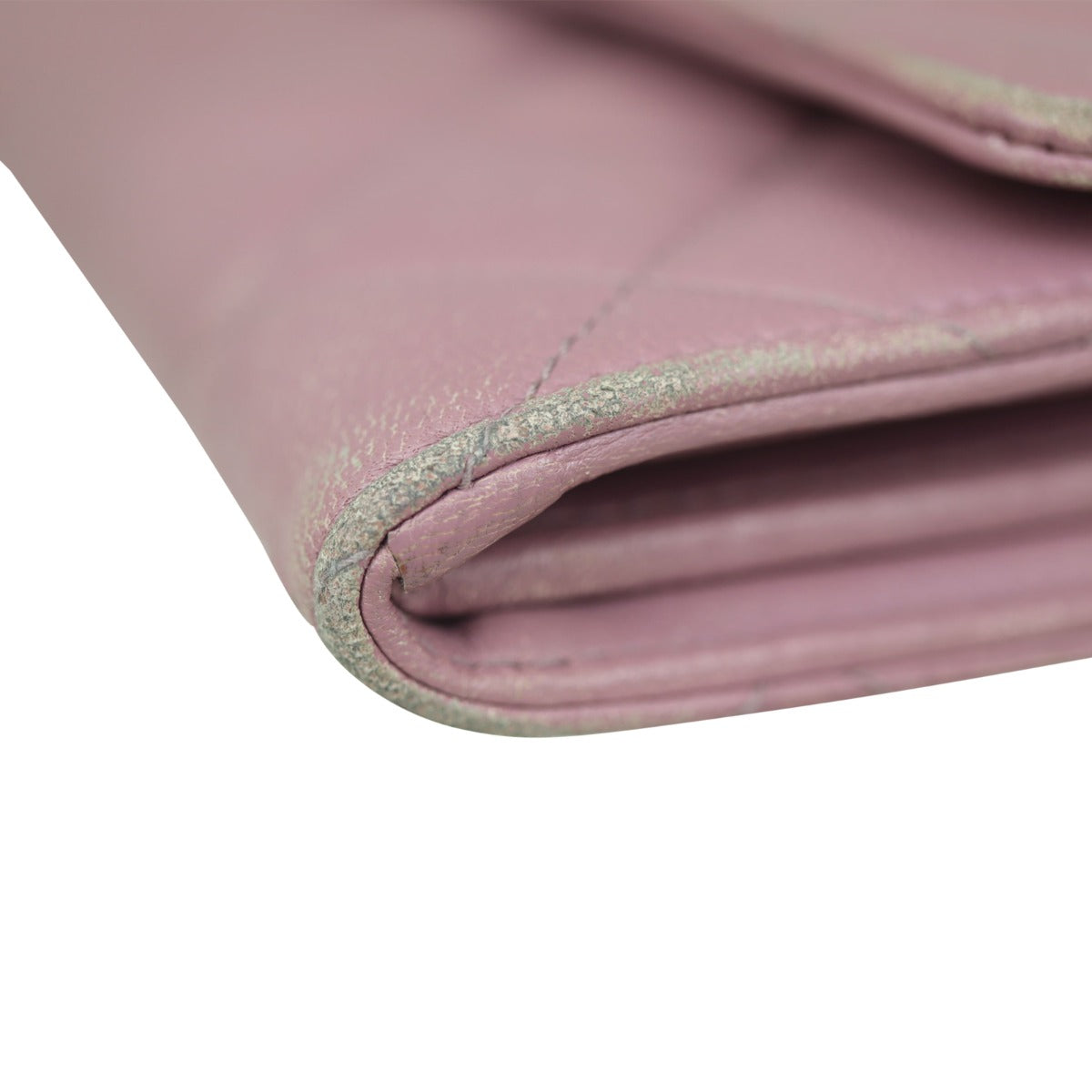 Chanel Classic Flap Long Wallet Back Corner
