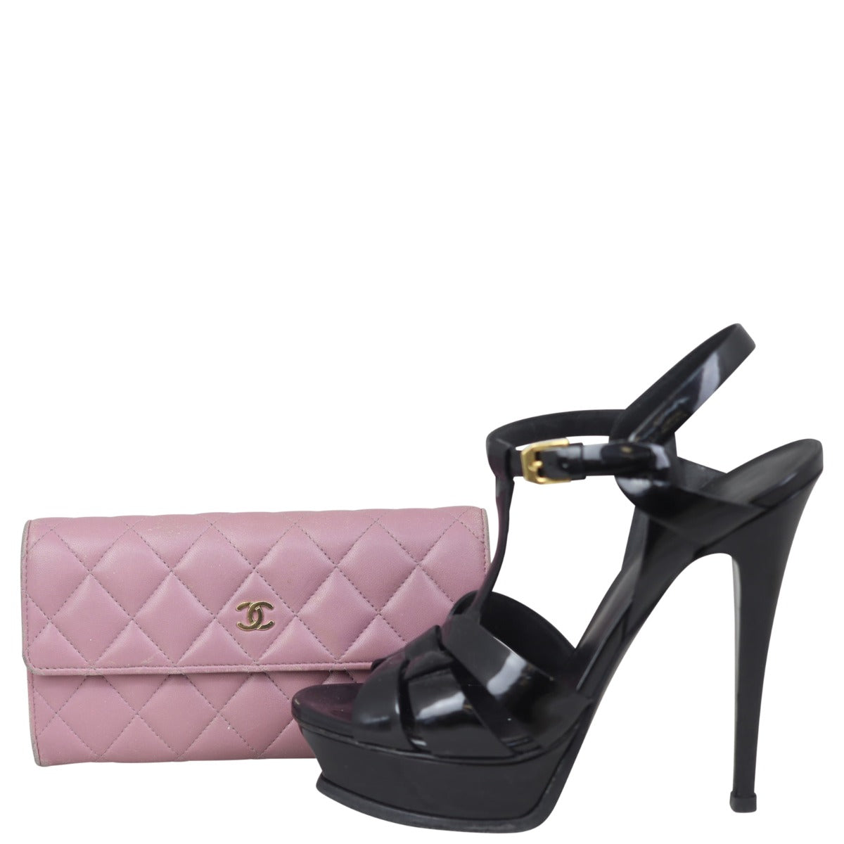 Chanel Classic Flap Long Wallet Back Shoe
