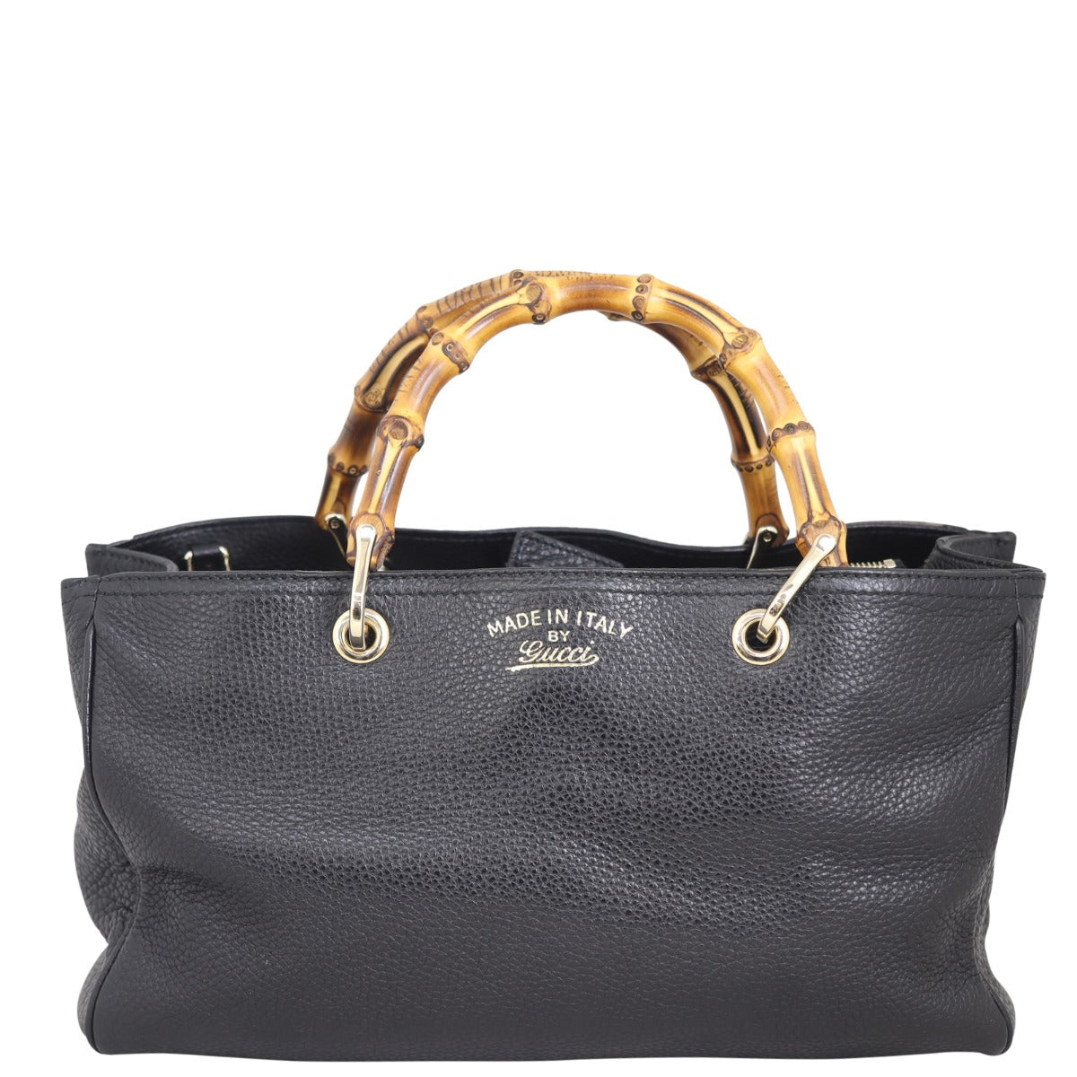 Gucci Bamboo Shopper Tote Medium Front
