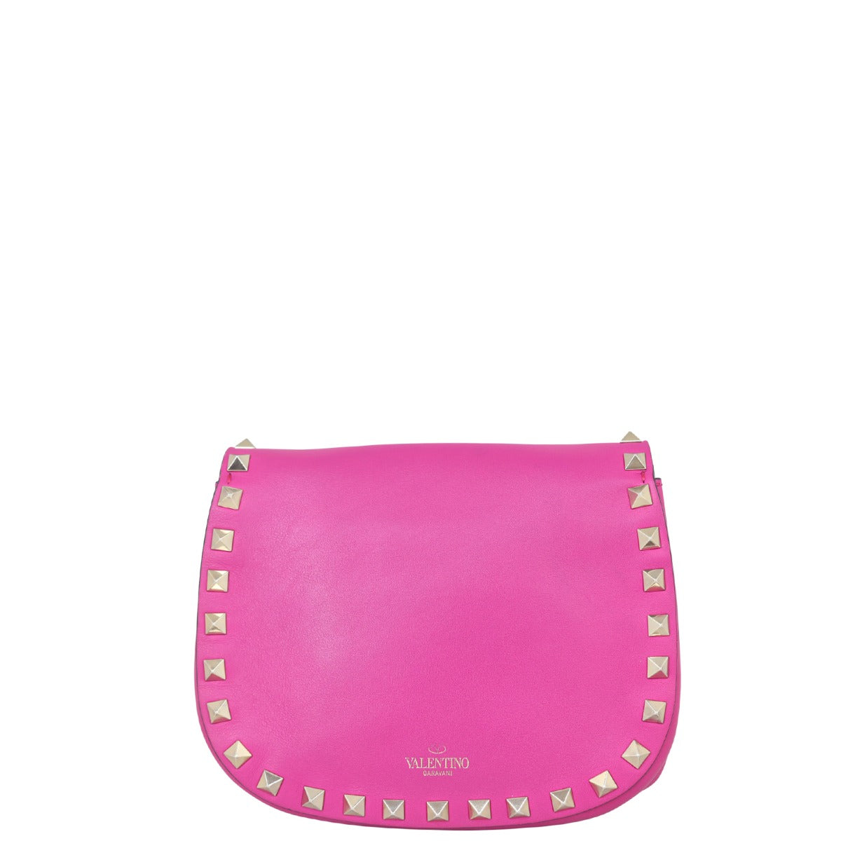 Valentino Rockstud Mini Saddle Bag Back
