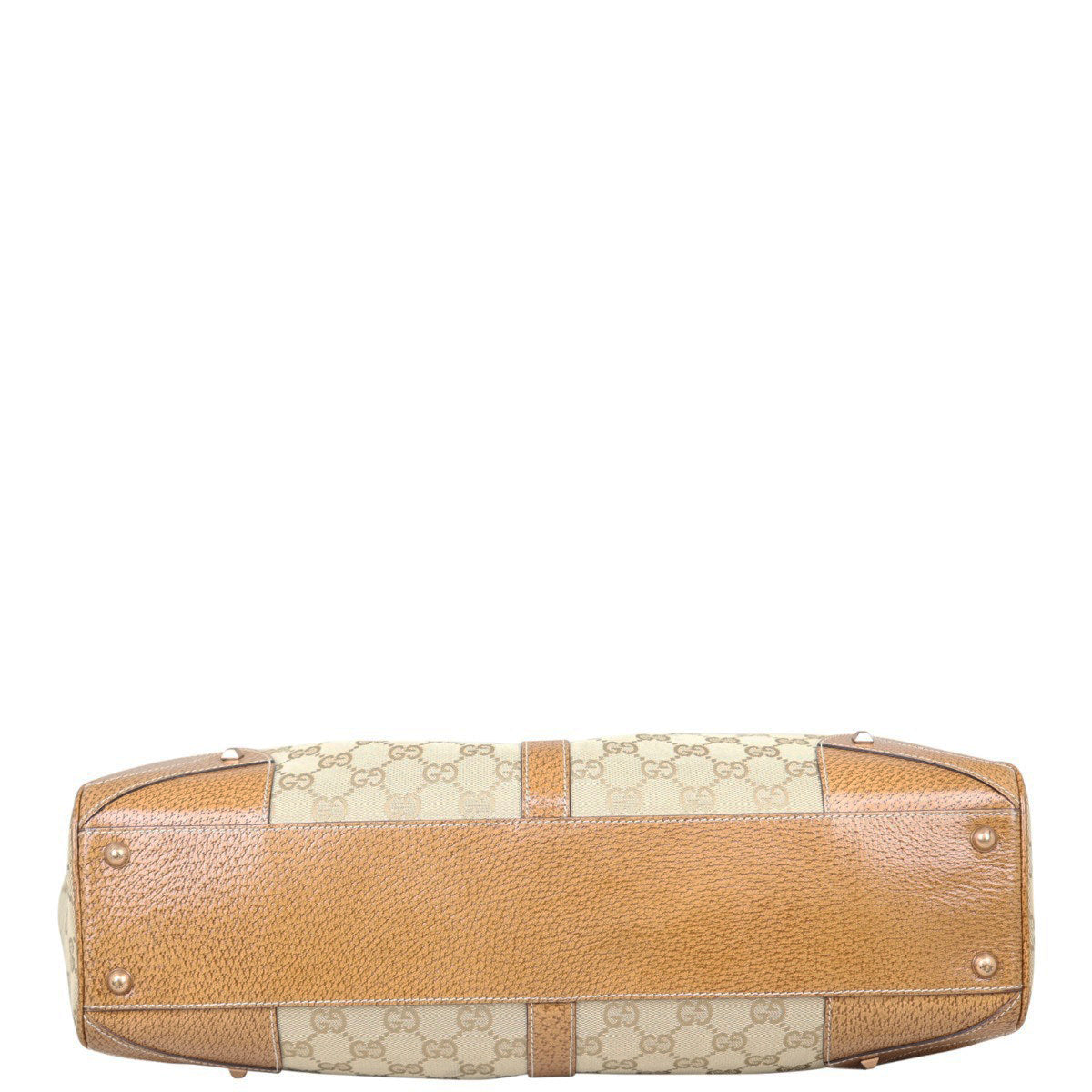Gucci GG Canvas Jackie Nailhead Tote Base