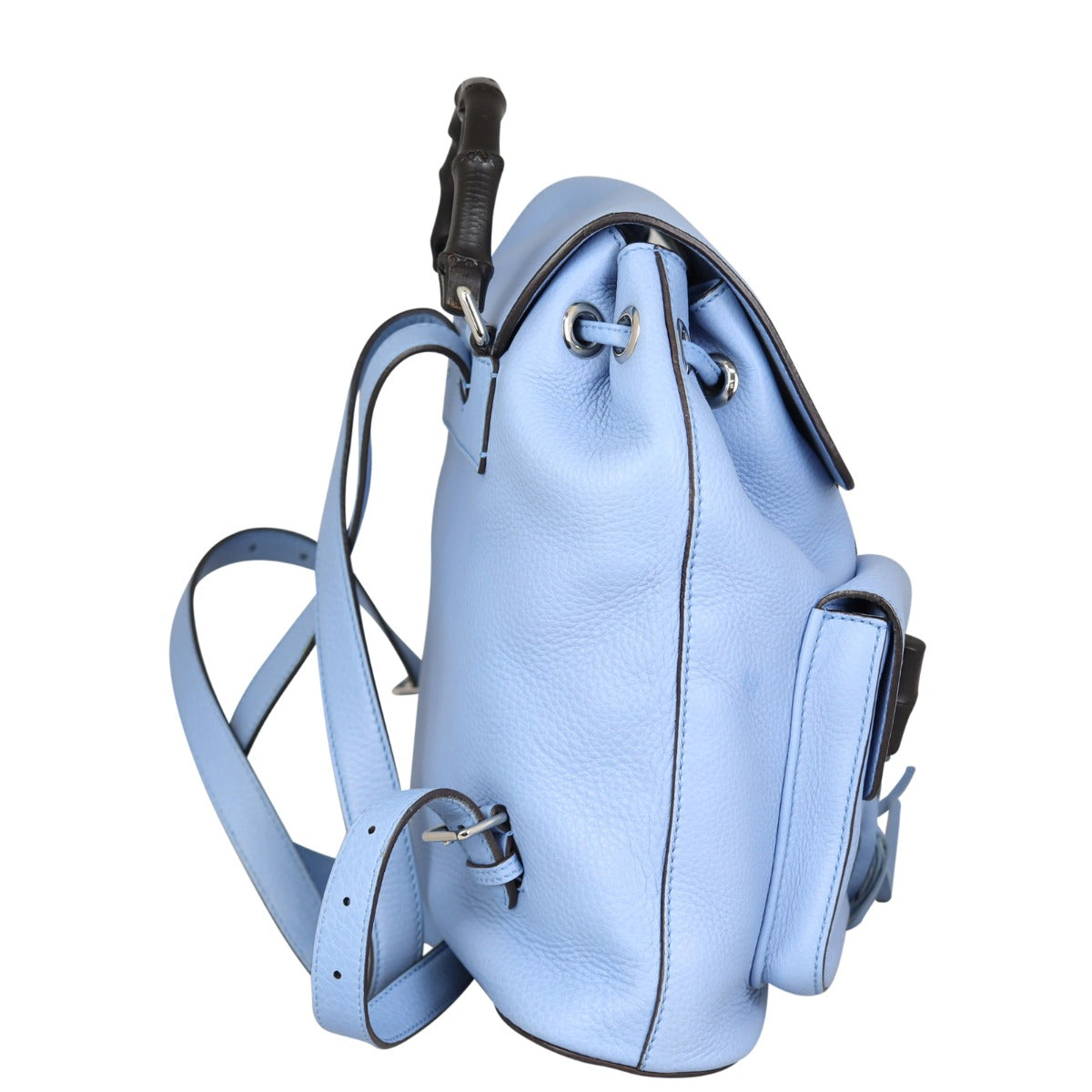 Gucci Daily Bamboo Backpack Side
