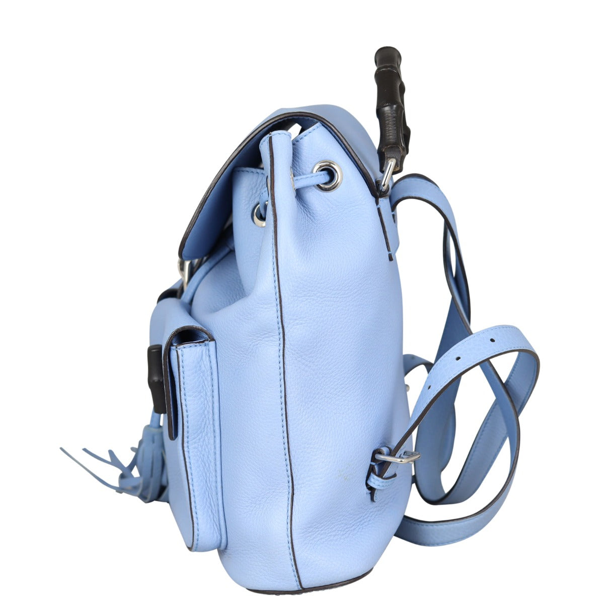 Gucci Daily Bamboo Backpack Side
