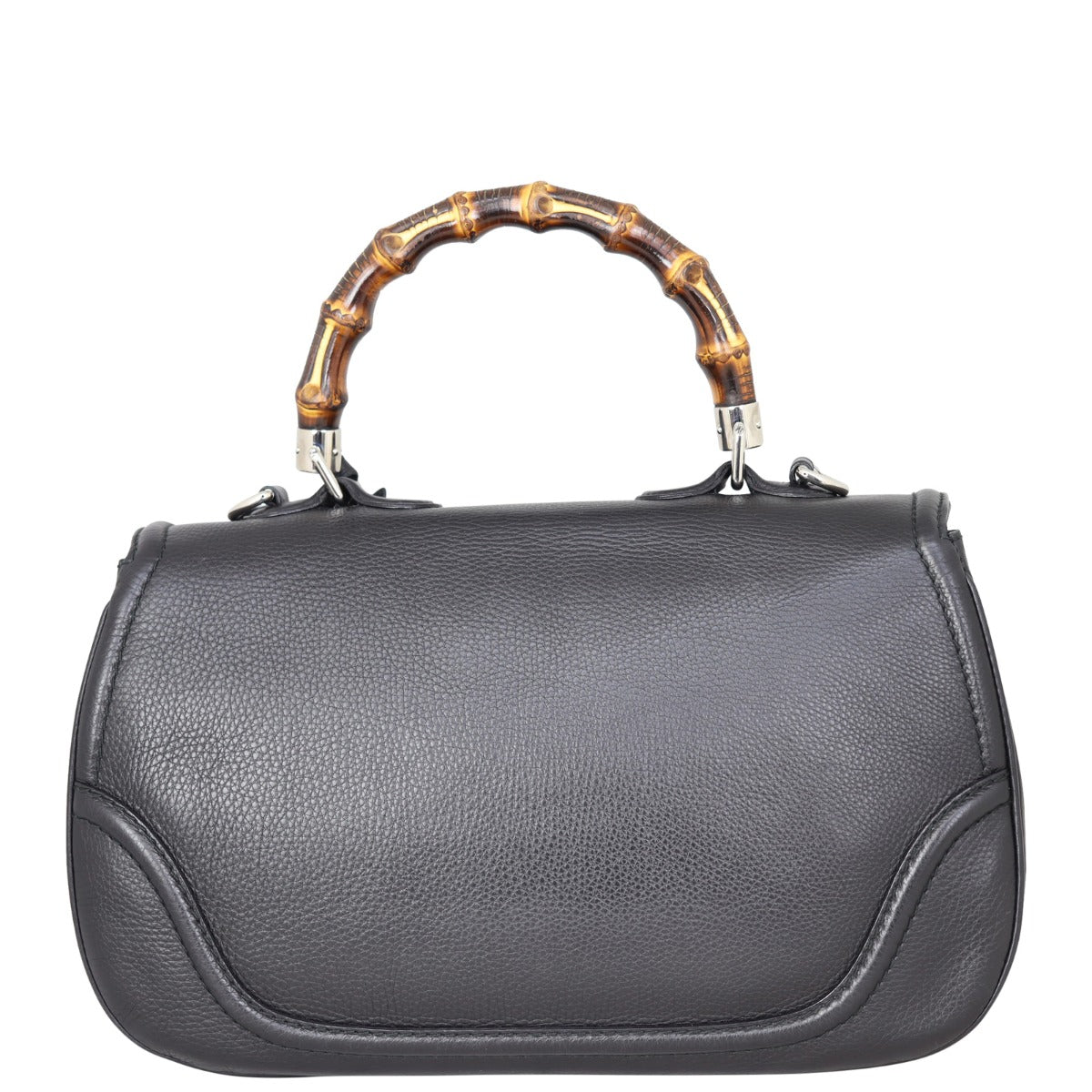 Gucci New Bamboo Top Handle Bag Large Back
