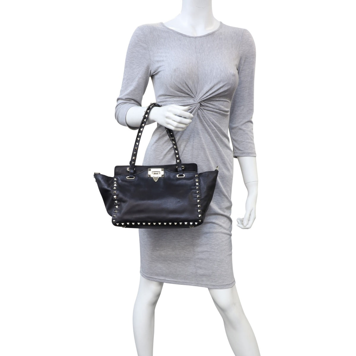 Valentino Rockstud Tote Small Mannequin
