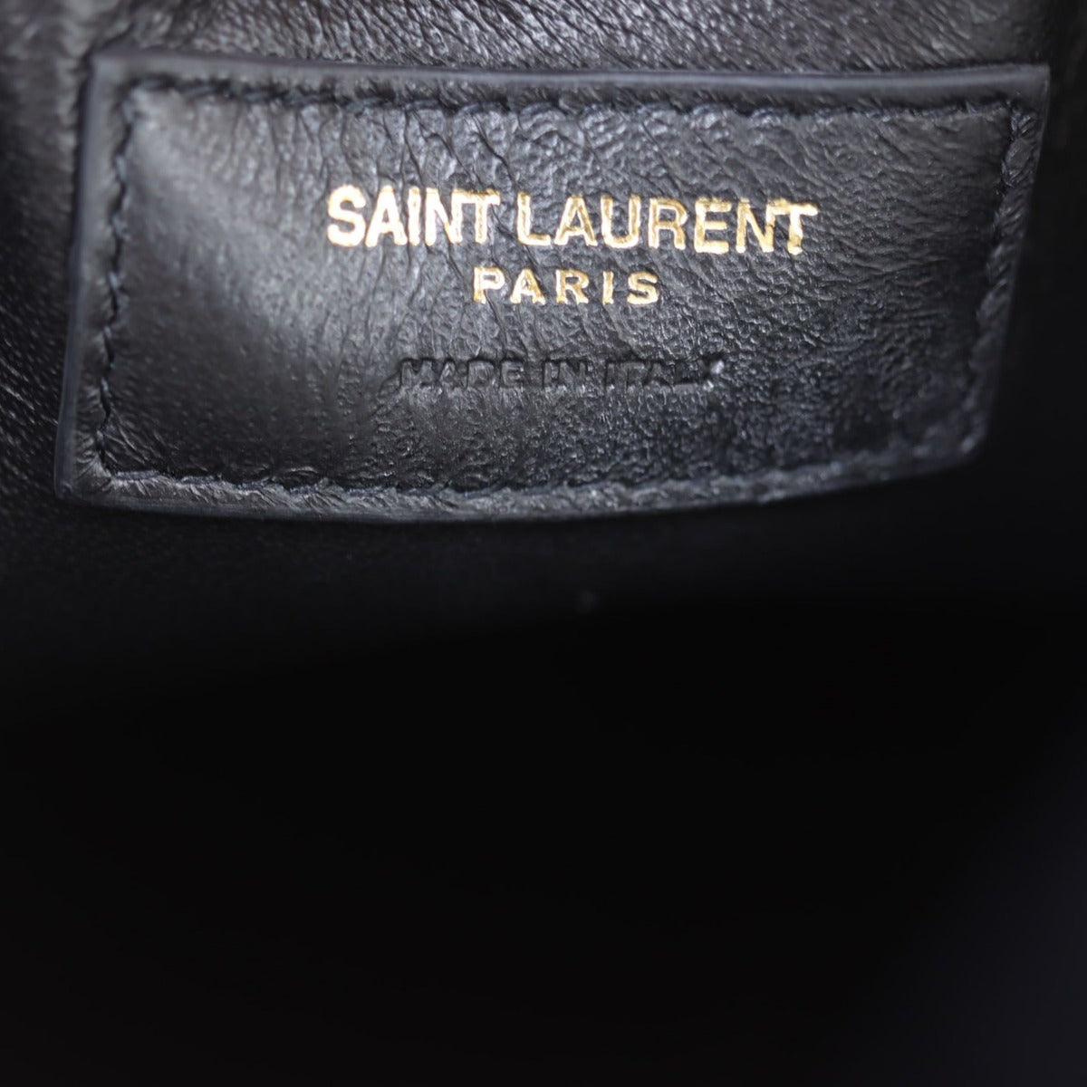 Saint Laurent Talitha Bucket Bag Small Stamp
