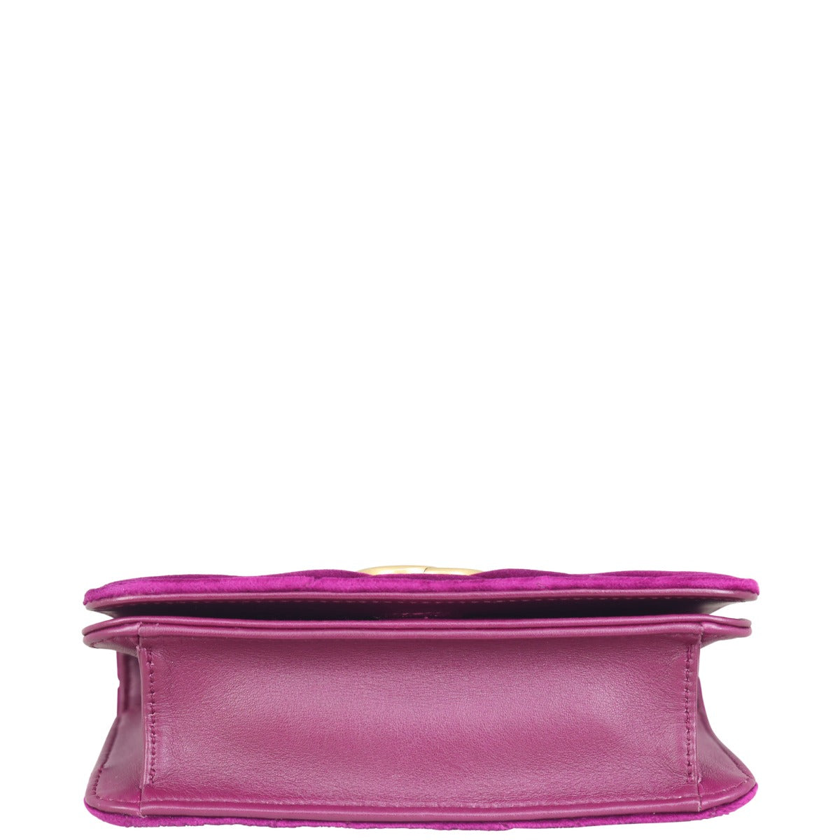 Gucci GG Velvet Super Mini Shoulder Bag Base
