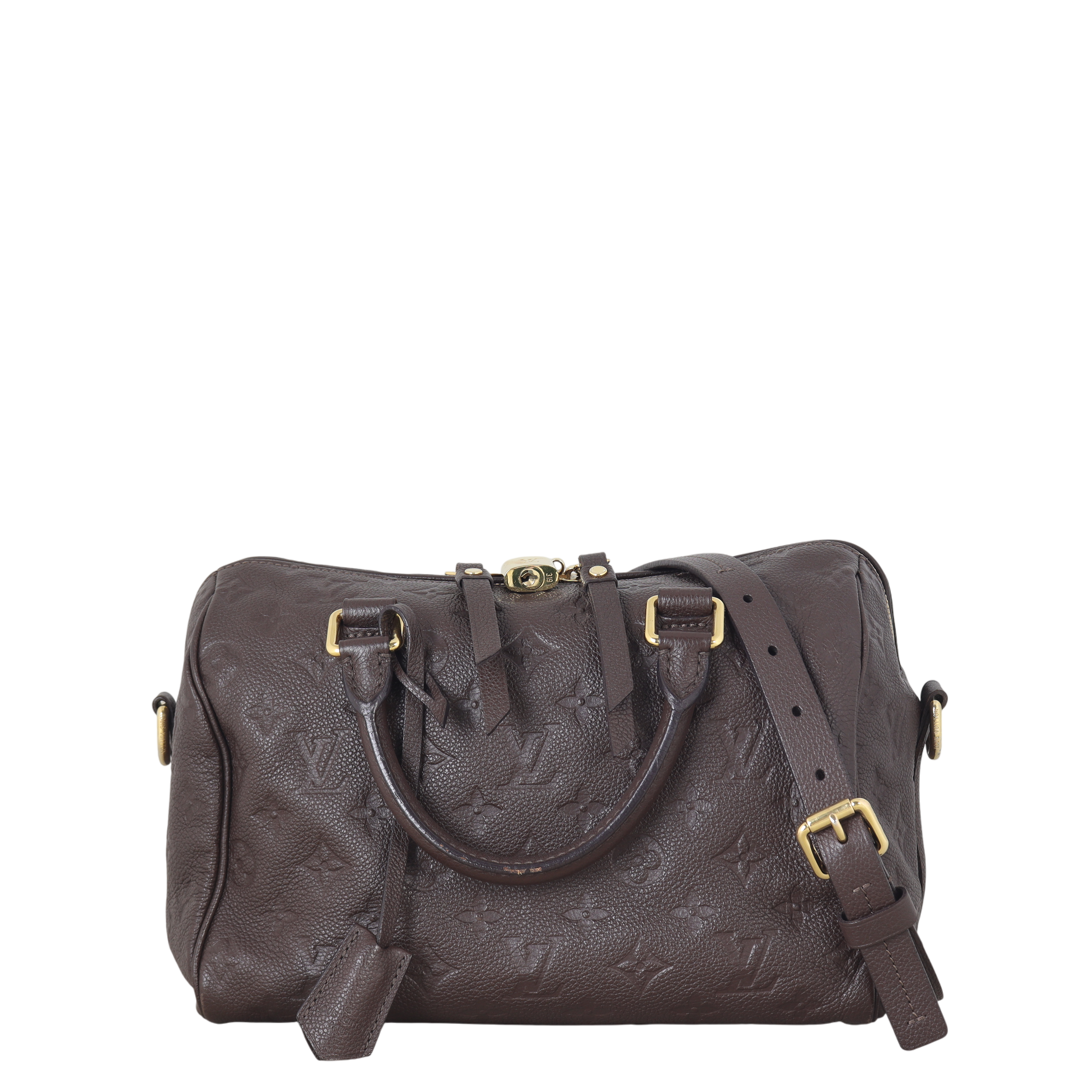Louis Vuitton Speedy 25 Bandouliere Monogram Empreinte