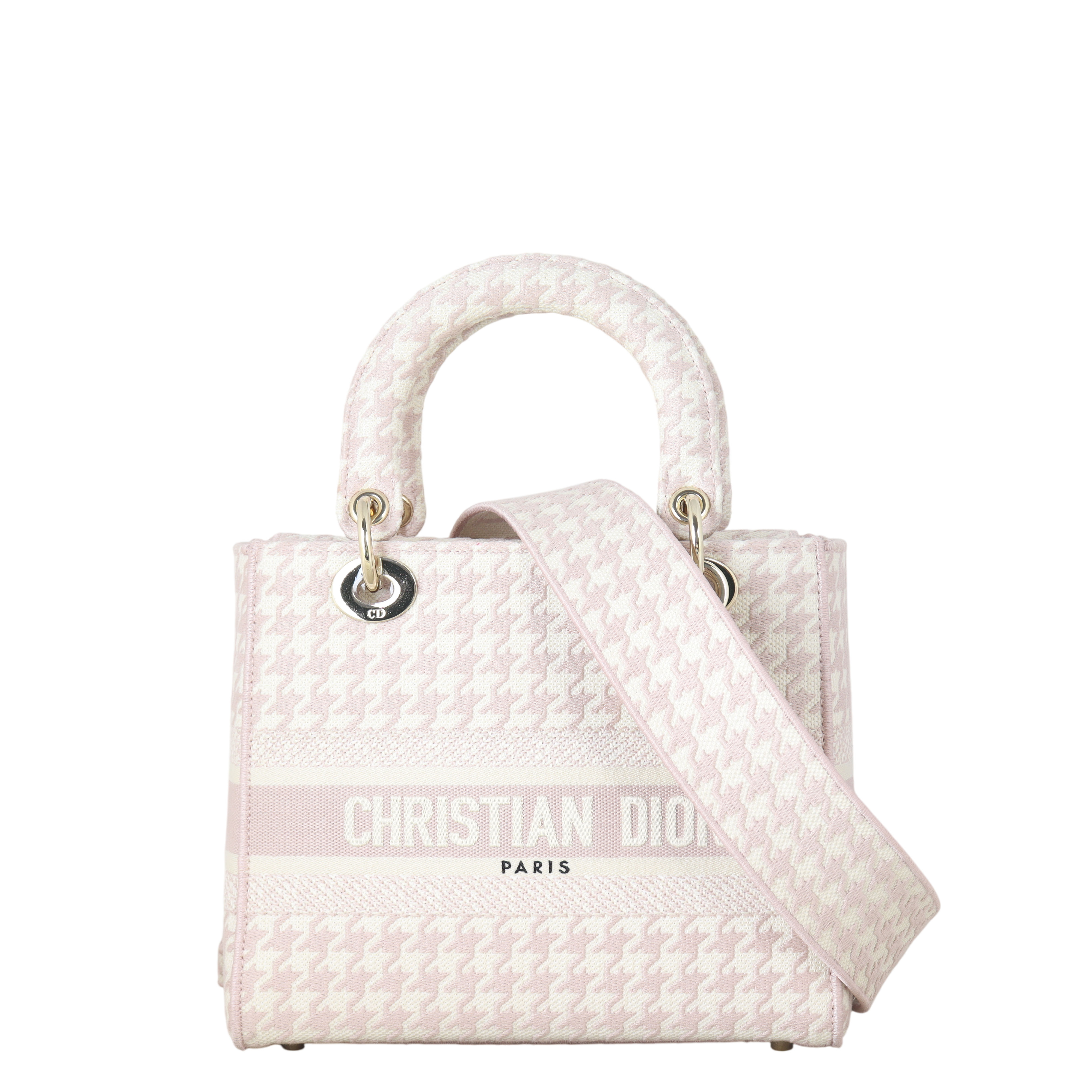 Dior Lady D-Lite Medium Houndstooth