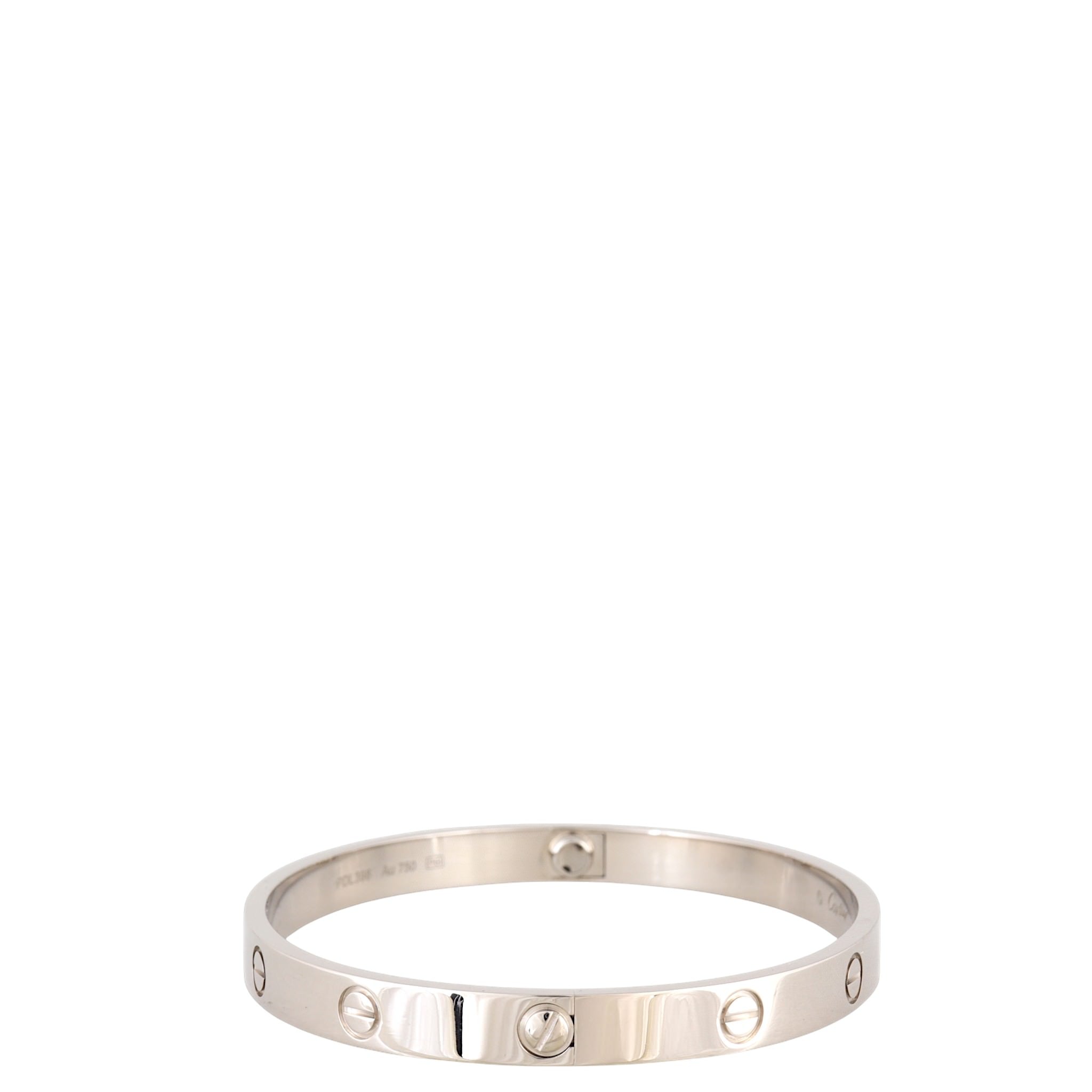 Cartier Love Bracelet 18k White Gold