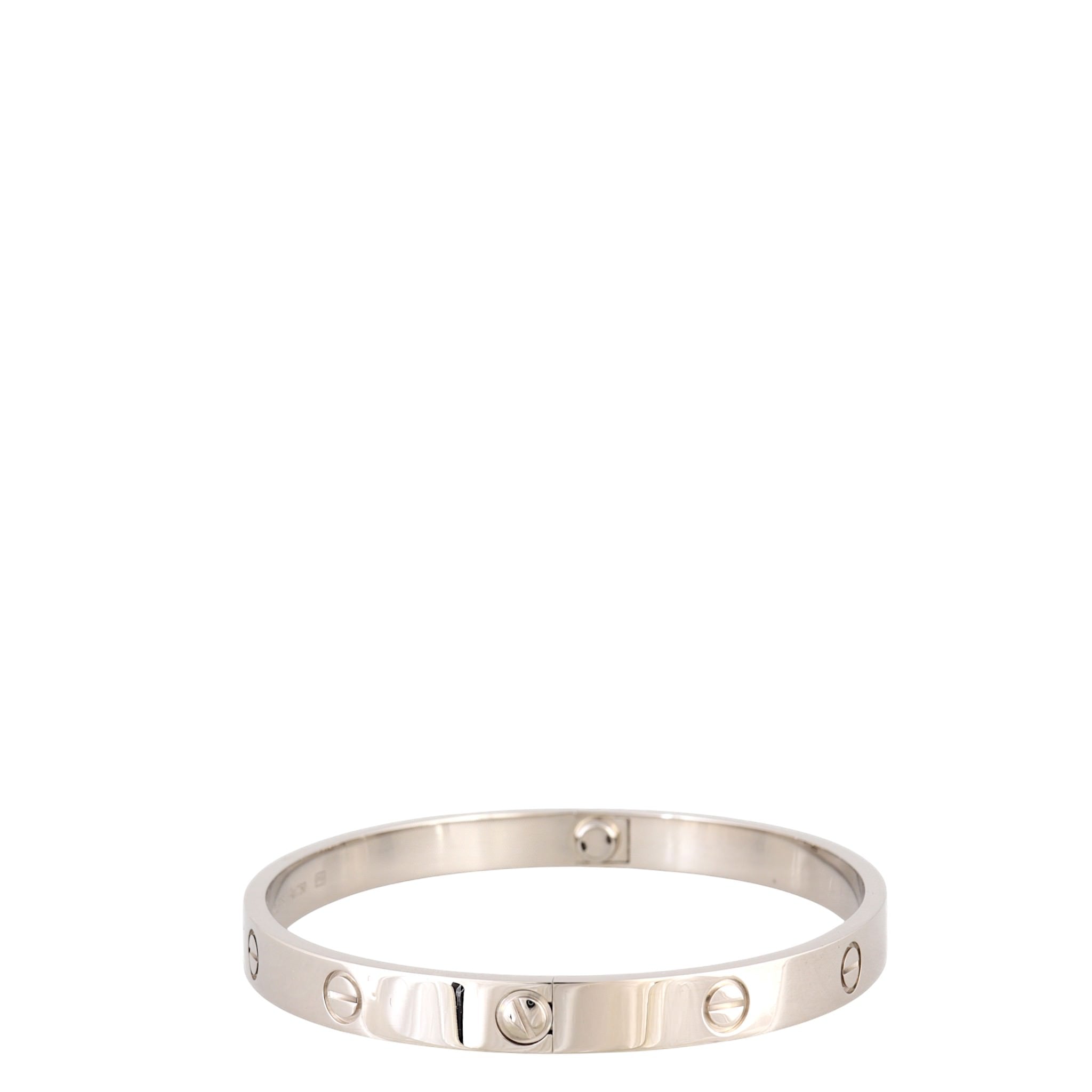Cartier Love Bracelet 18k White Gold