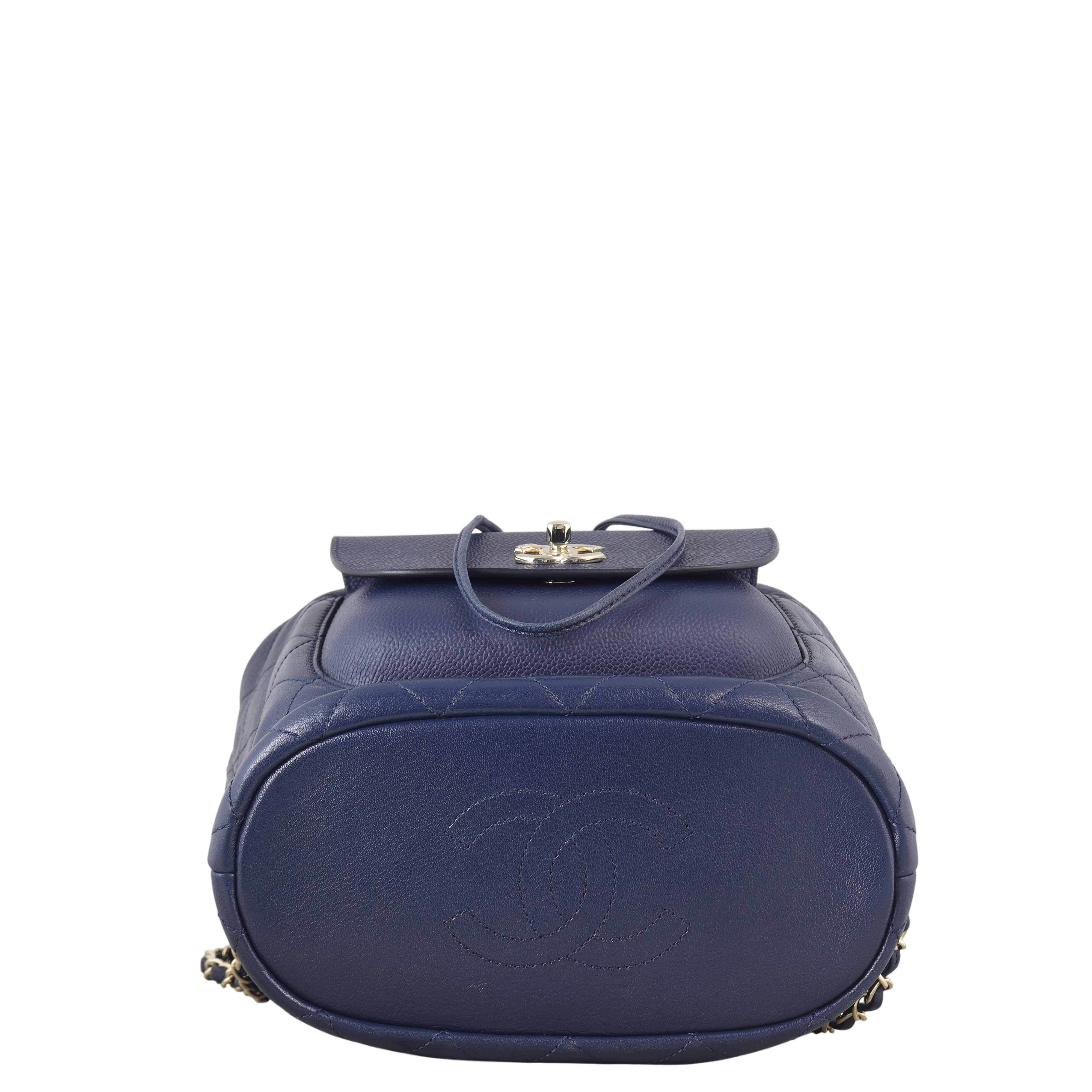 Chanel Daily Round Quilted Backpack