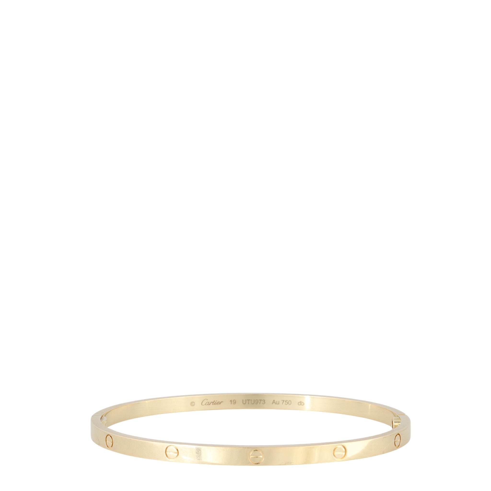 Cartier Small Love Bracelet 18k Yellow Gold