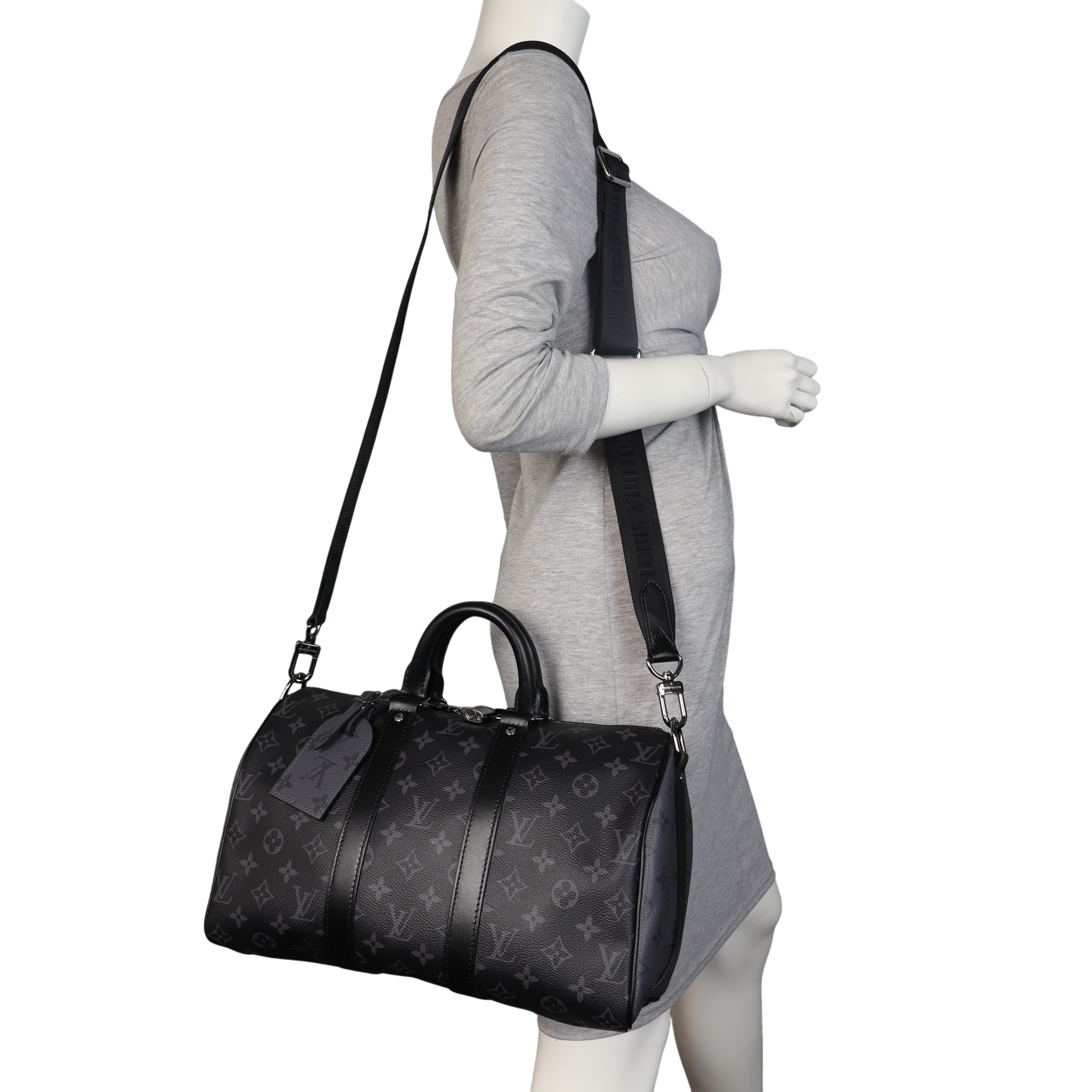 Louis Vuitton Keepall 35 Bandouliere Monogram Eclipse