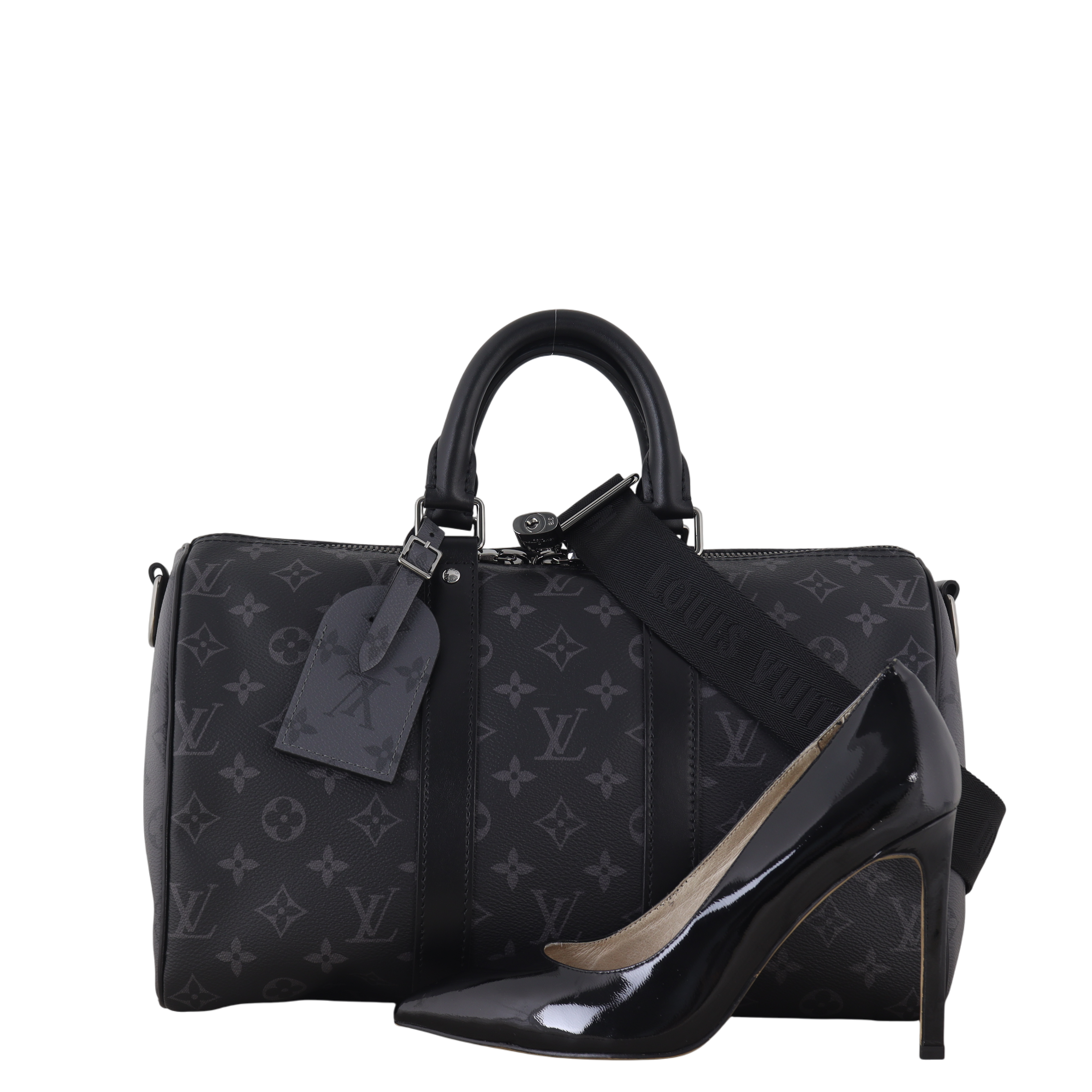 Louis Vuitton Keepall 35 Bandouliere Monogram Eclipse