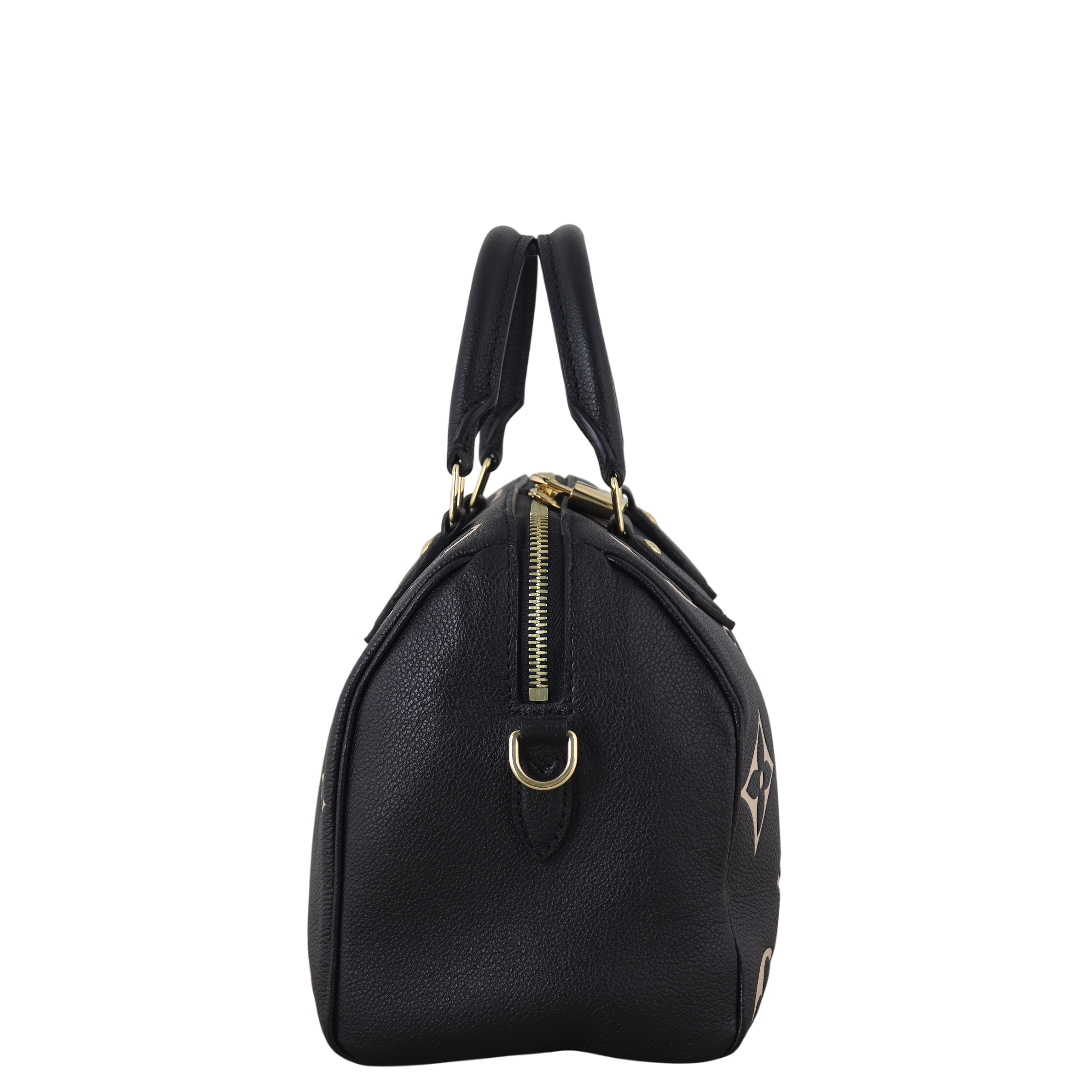 Louis Vuitton Speedy 25 Bandouliere Monogram Empreinte Giant Bicolour