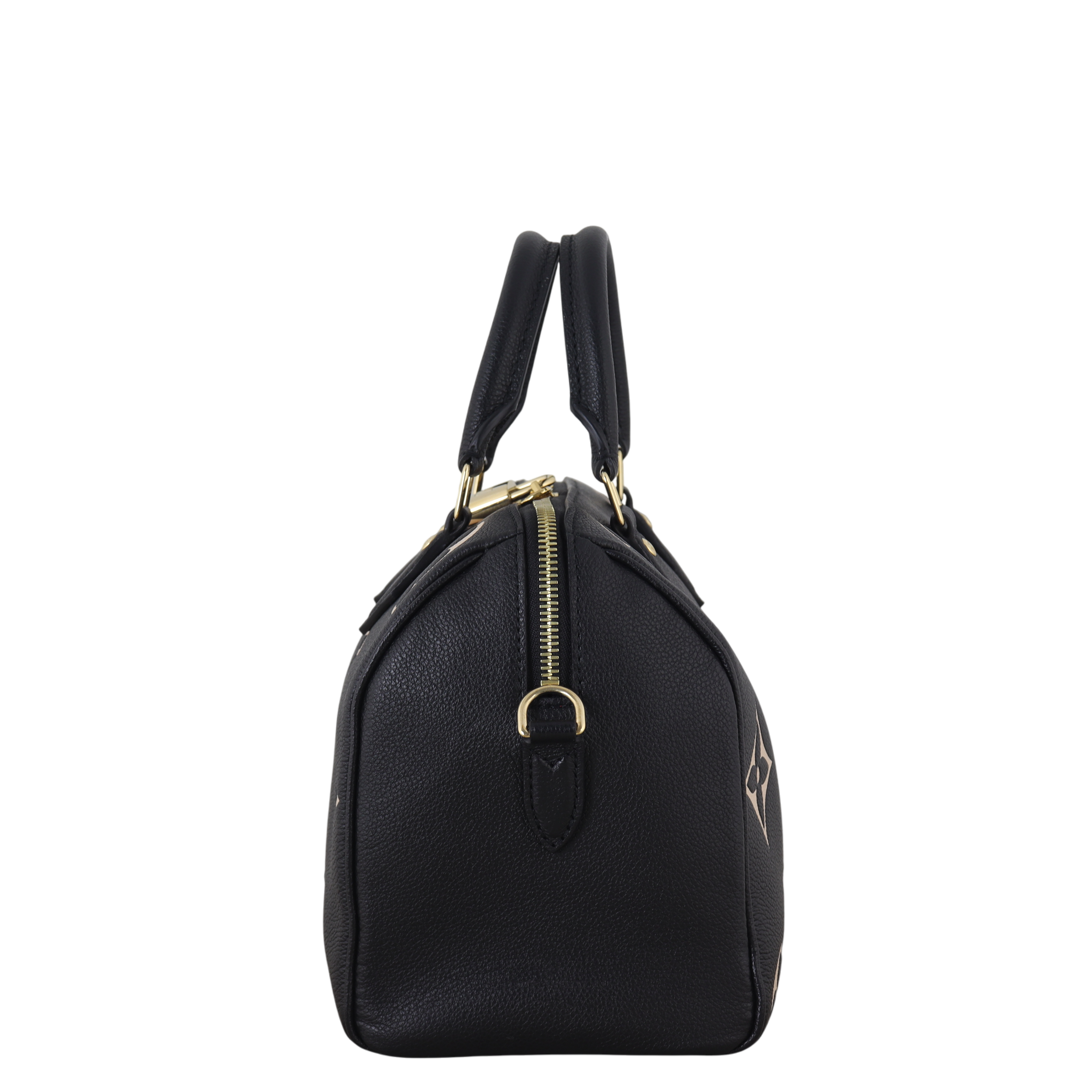 Louis Vuitton Speedy 25 Bandouliere Monogram Empreinte Giant Bicolour